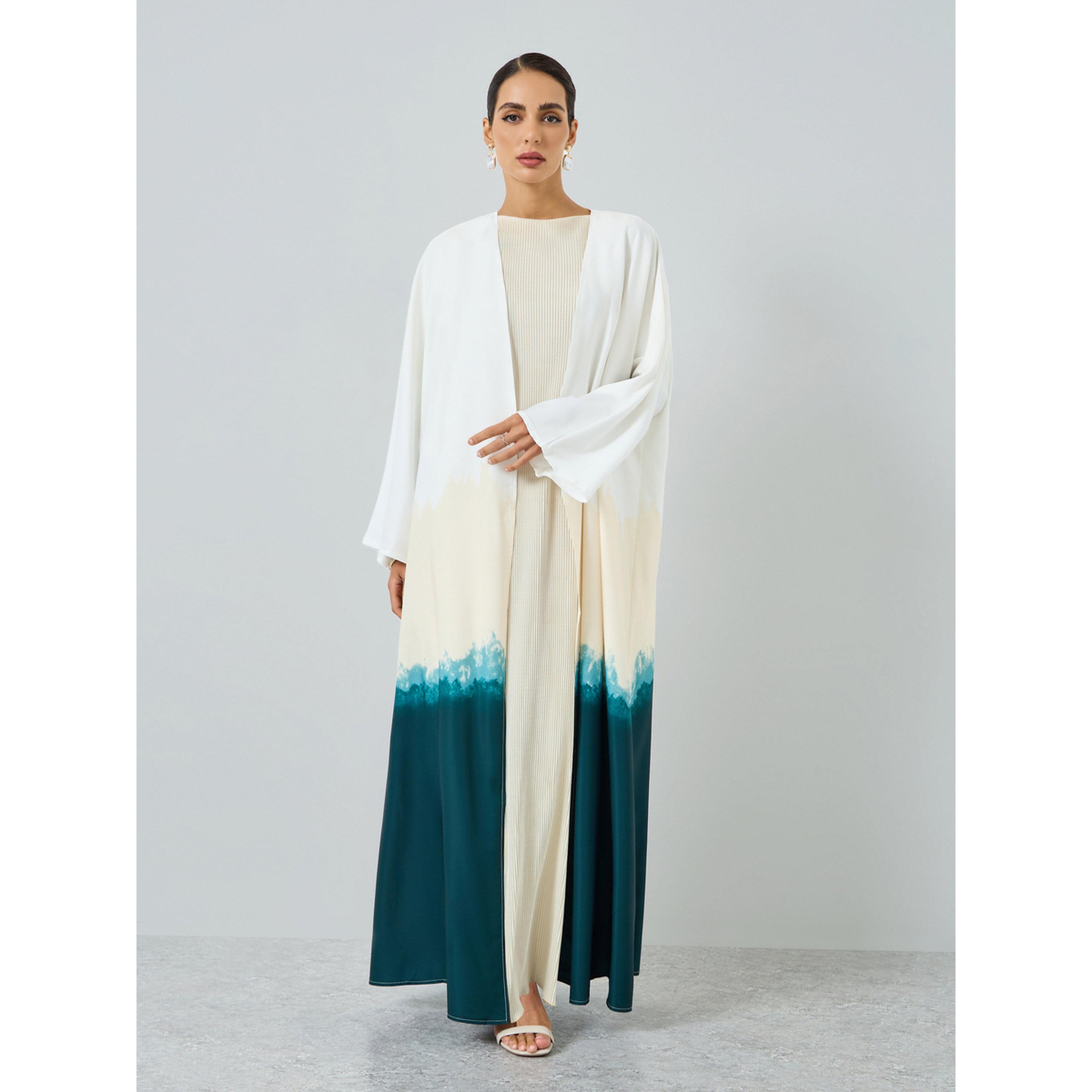 Take Two Women Amber Print Long Sleeve Abaya-women-arabicclothing-abayas-image-1