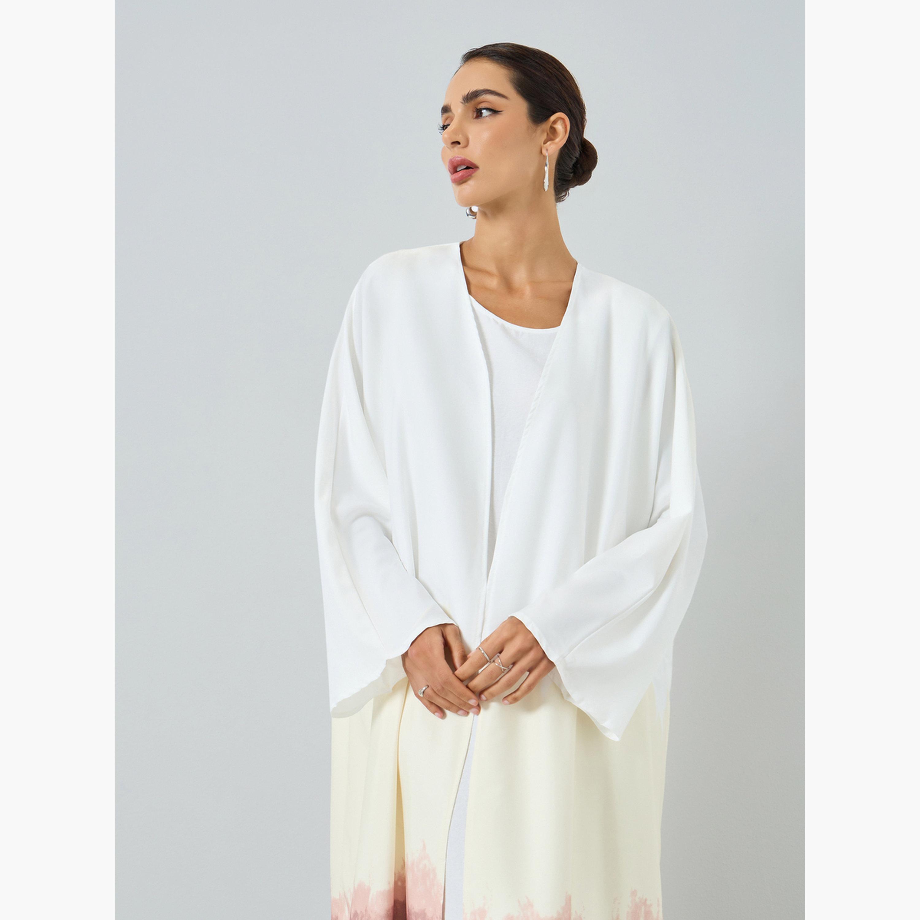 Take Two Women Amber Print Long Sleeve Abaya-women-arabicclothing-abayas-image-2