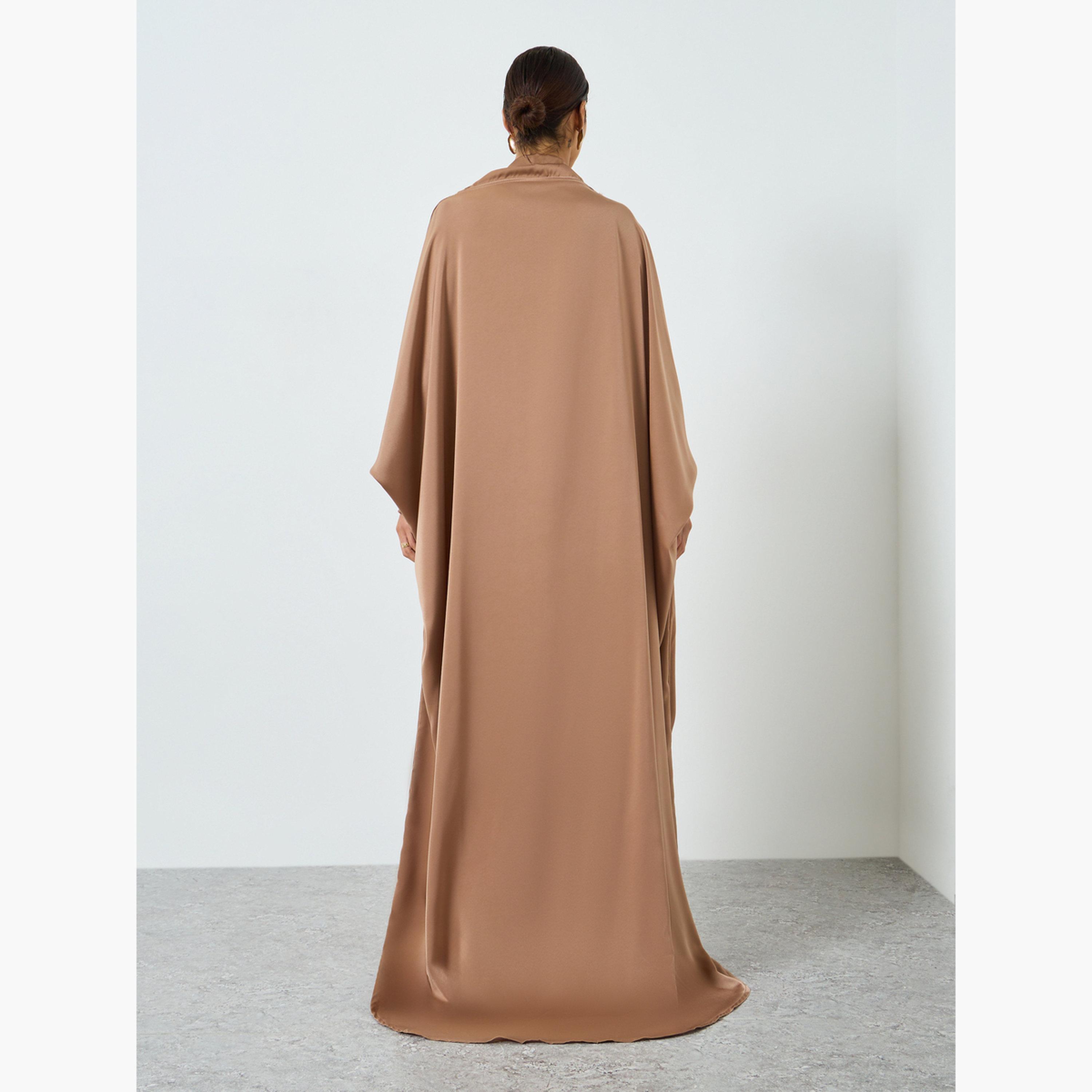 جلابية بيج بأكمام خفاش للنساء-women-arabicclothing-jalabiyas-image-5