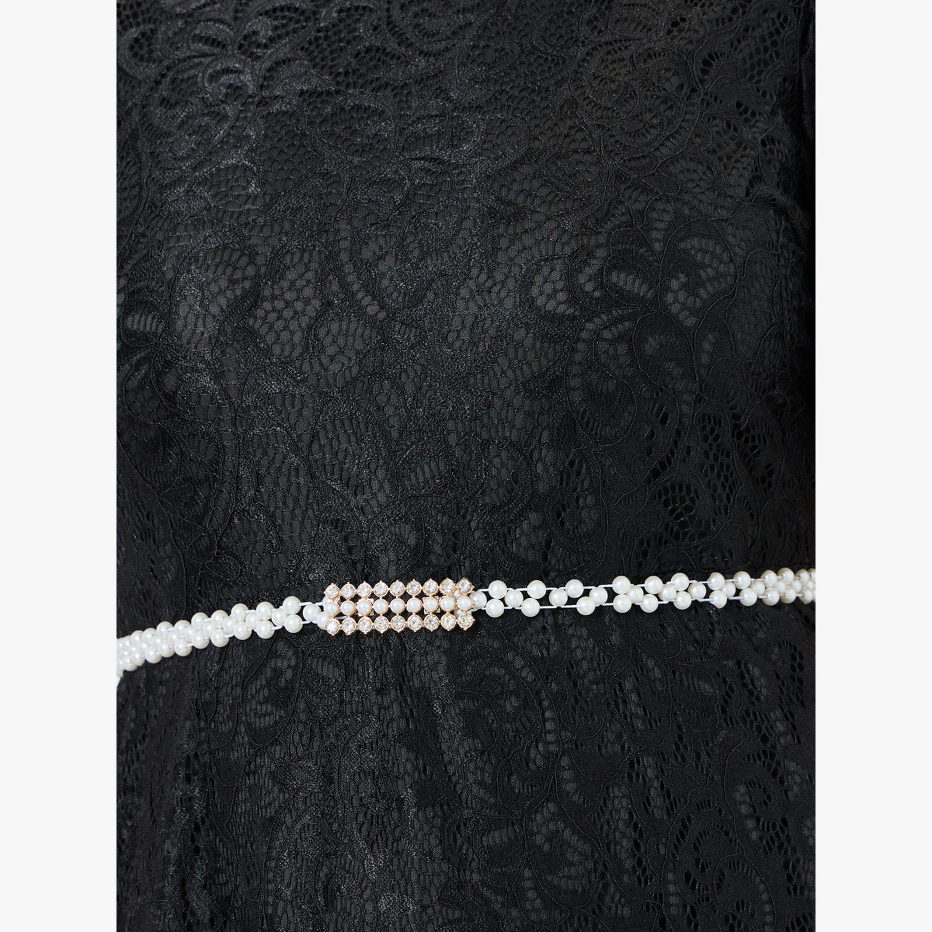 Styli Plus Size Black Embellished Lace Maxi Dress-women-clothing-dresses-image-5