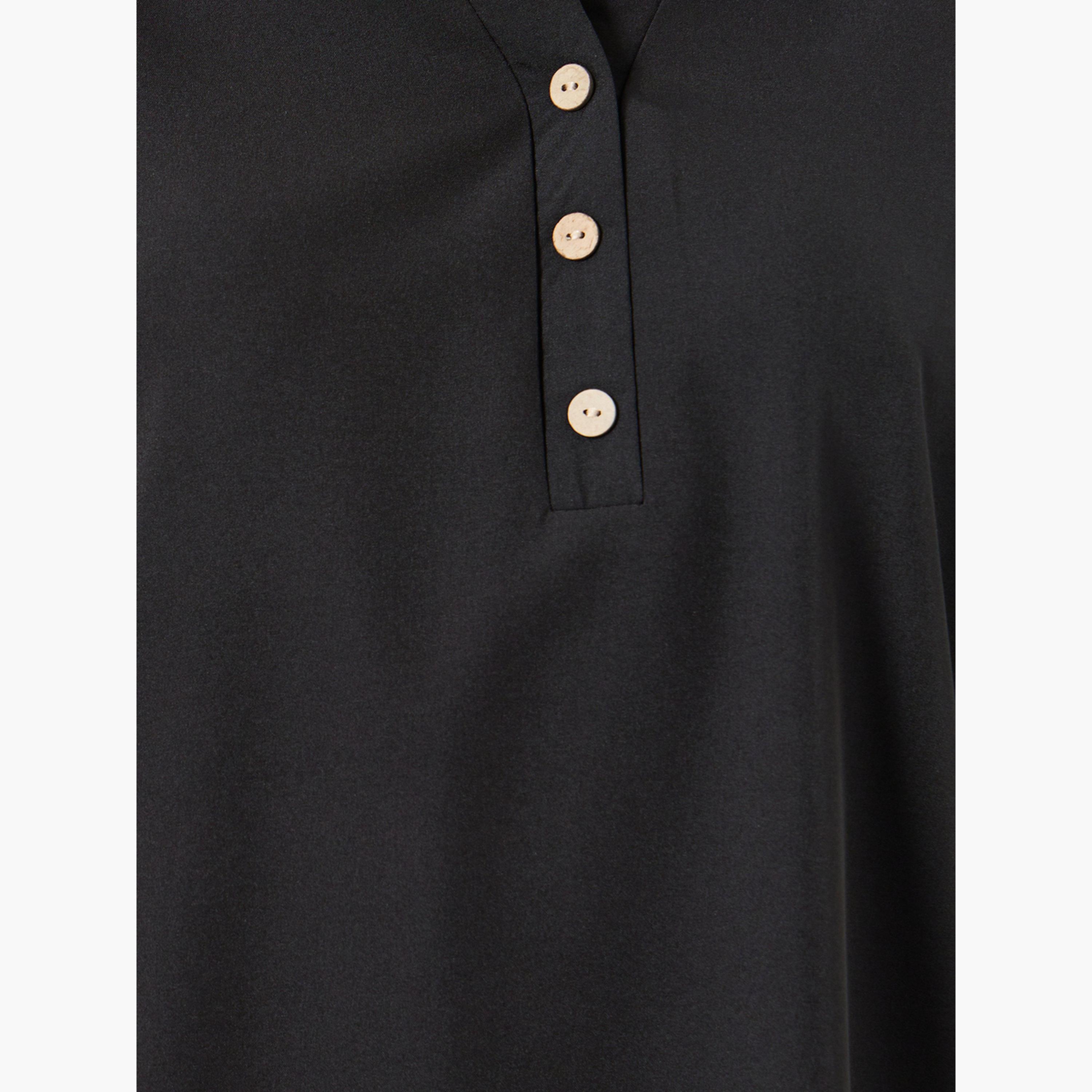 Take Two Women Black Solid Top and Striped Pants Co-Ords-women-clothing-coordsets-image-6