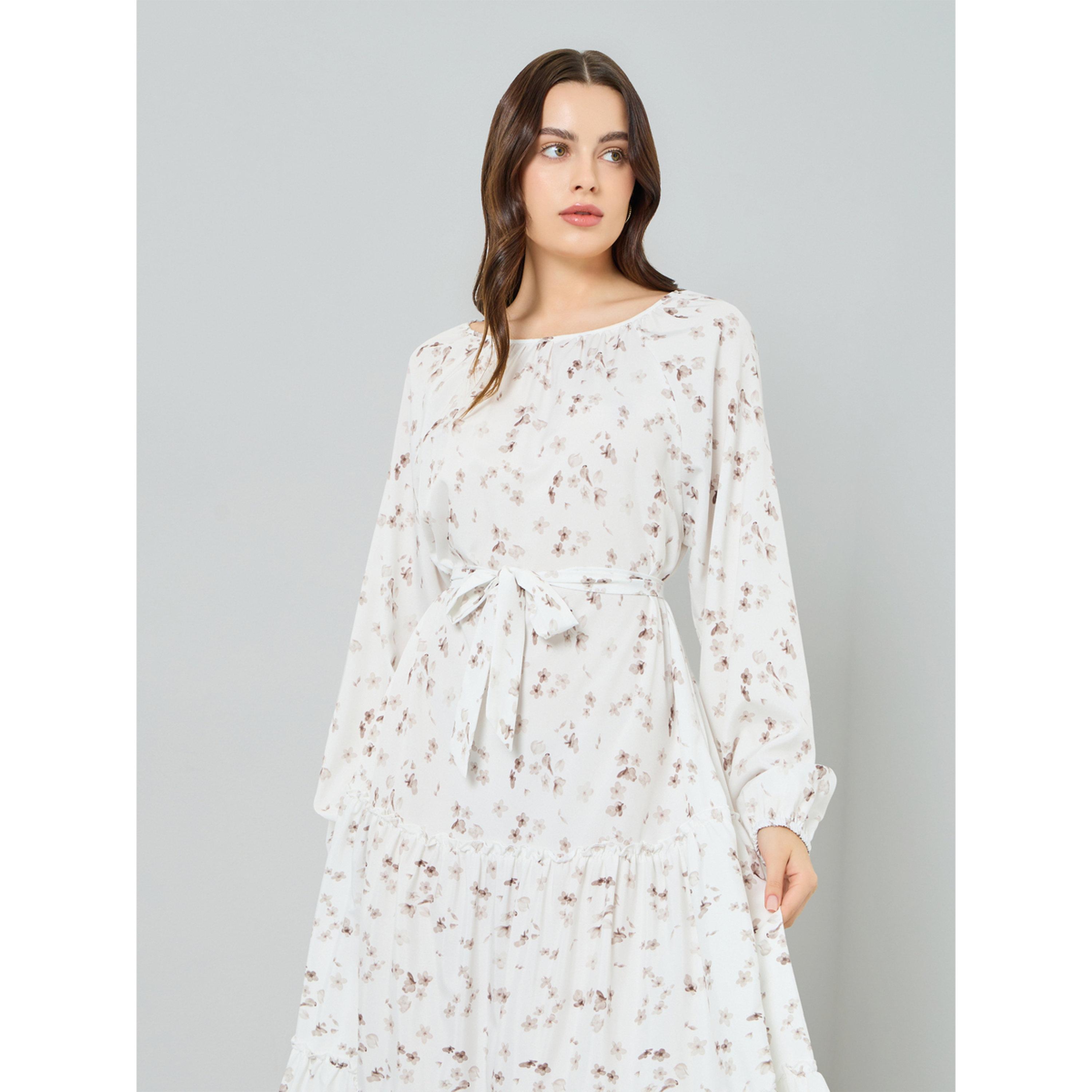 Take Two Women Floral Print Tiered Maxi Dress-women-clothing-dresses-image-2