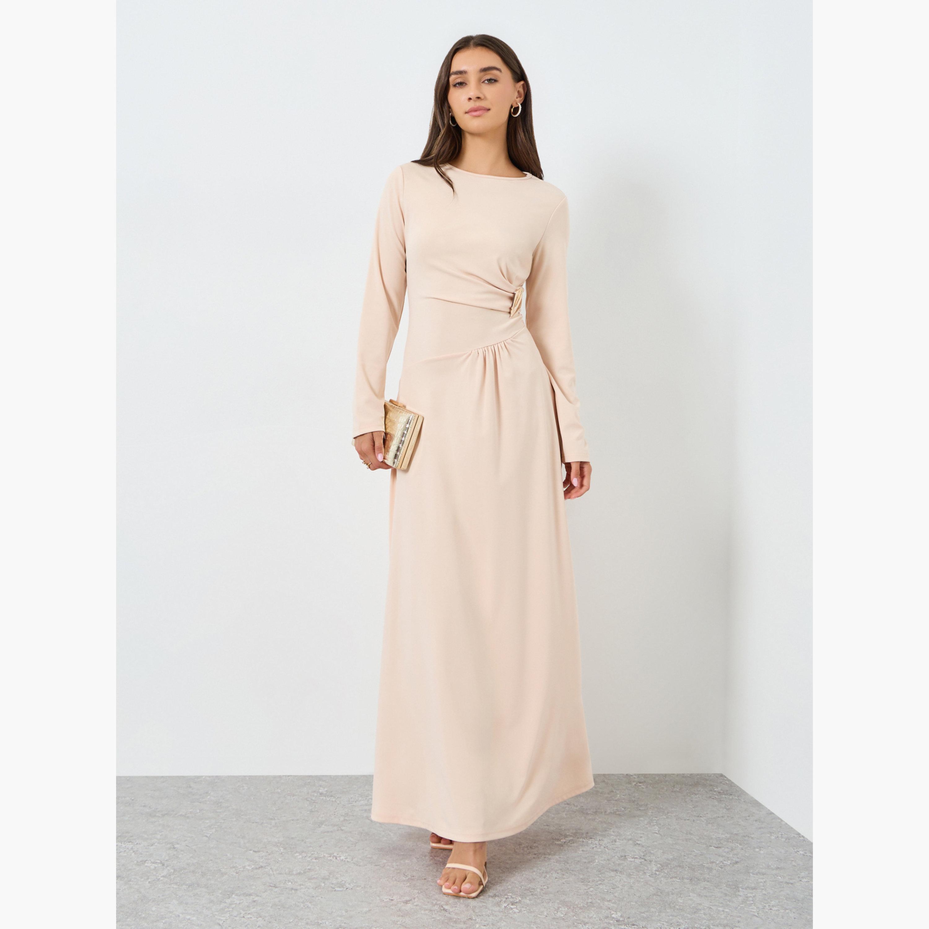 فستان طويل بأكمام طويلة-women-clothing-dresses-image-3