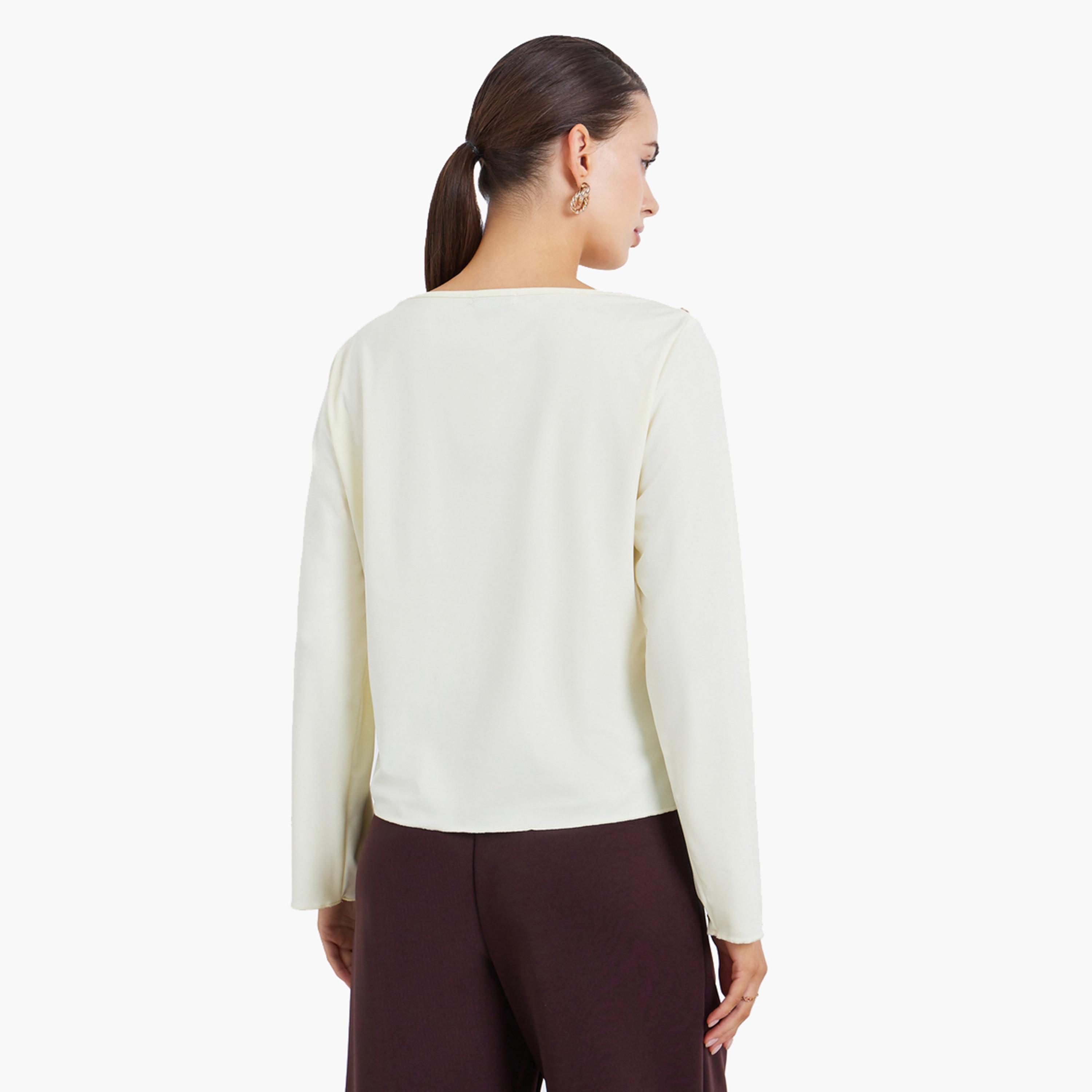 توب بأكمام طويلة وأزرار على الكتف-women-clothing-shirtsandblouses-blouses-image-6
