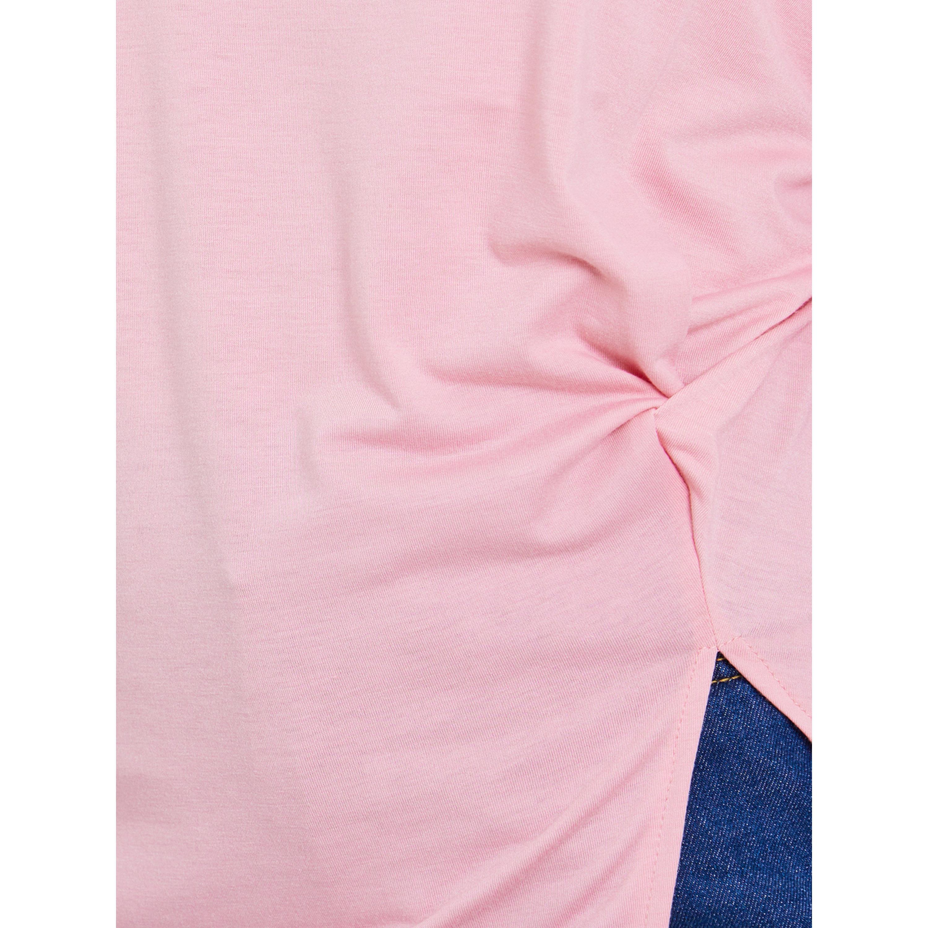 بلوزة محبوكة بتفاصيل عقدة-women-clothing-tshirts-image-3