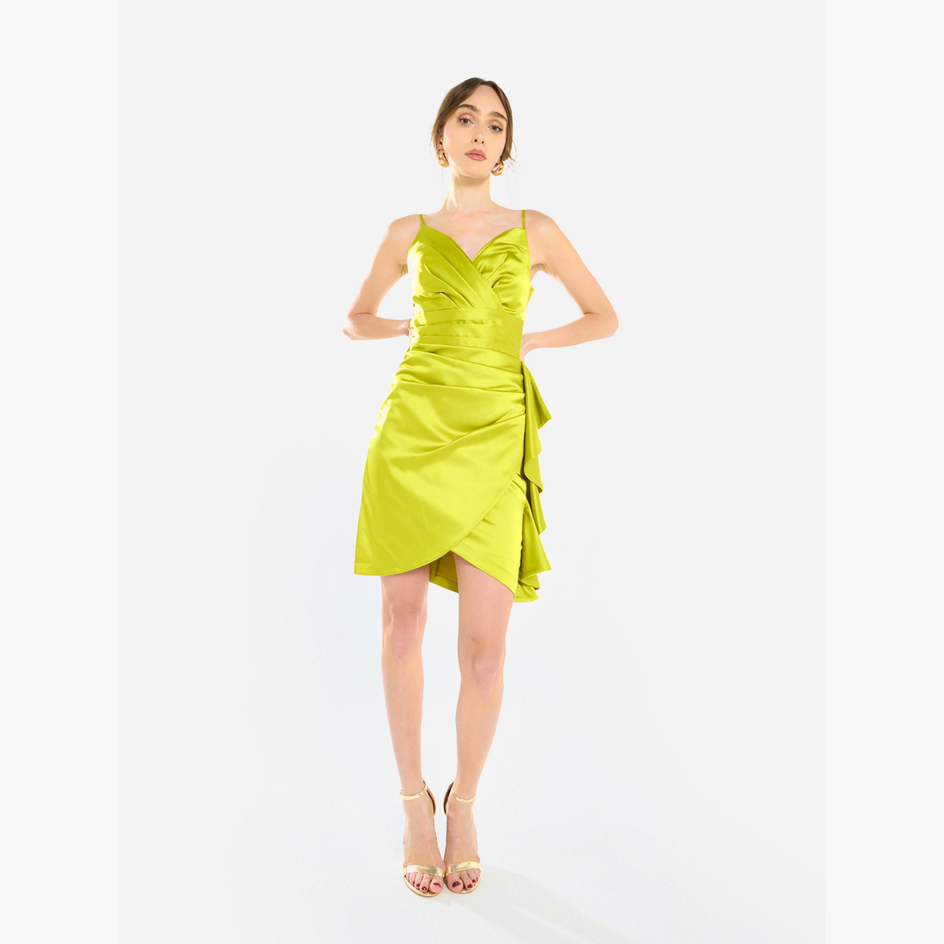 House of Moda Women Ruched Asymmetric Cocktail Dress-women-clothing-dresses-image-4