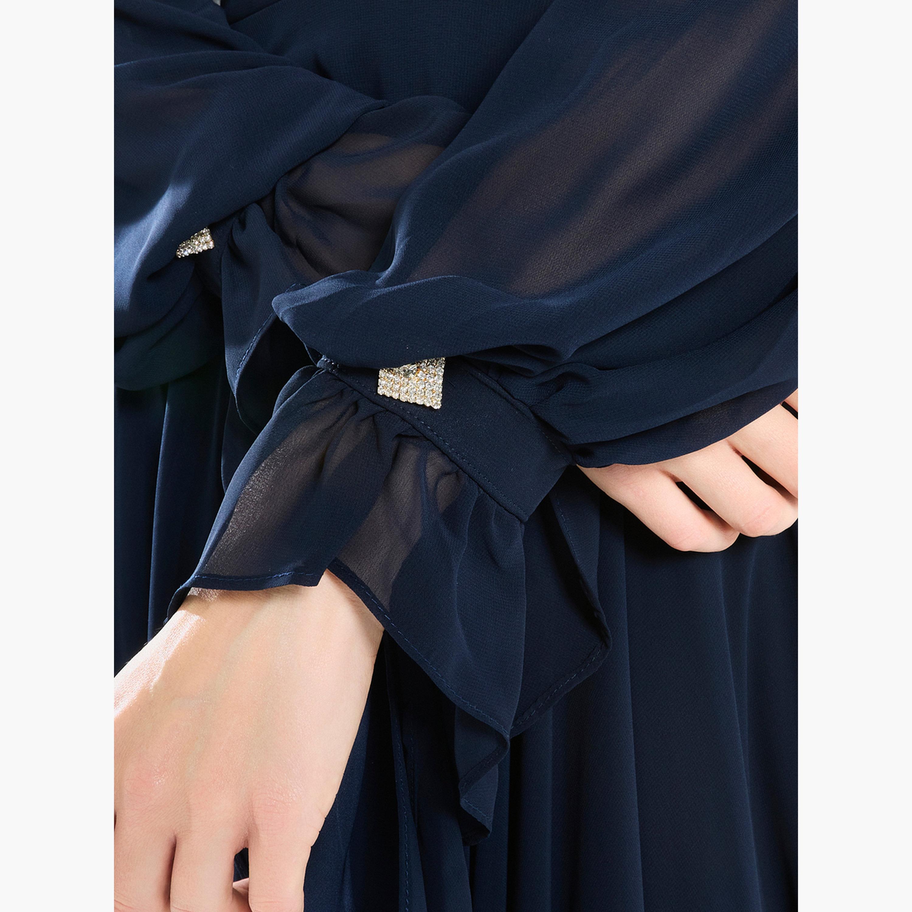 House of Moda Women Pleated Chiffon Maxi Dress-women-clothing-dresses-image-6