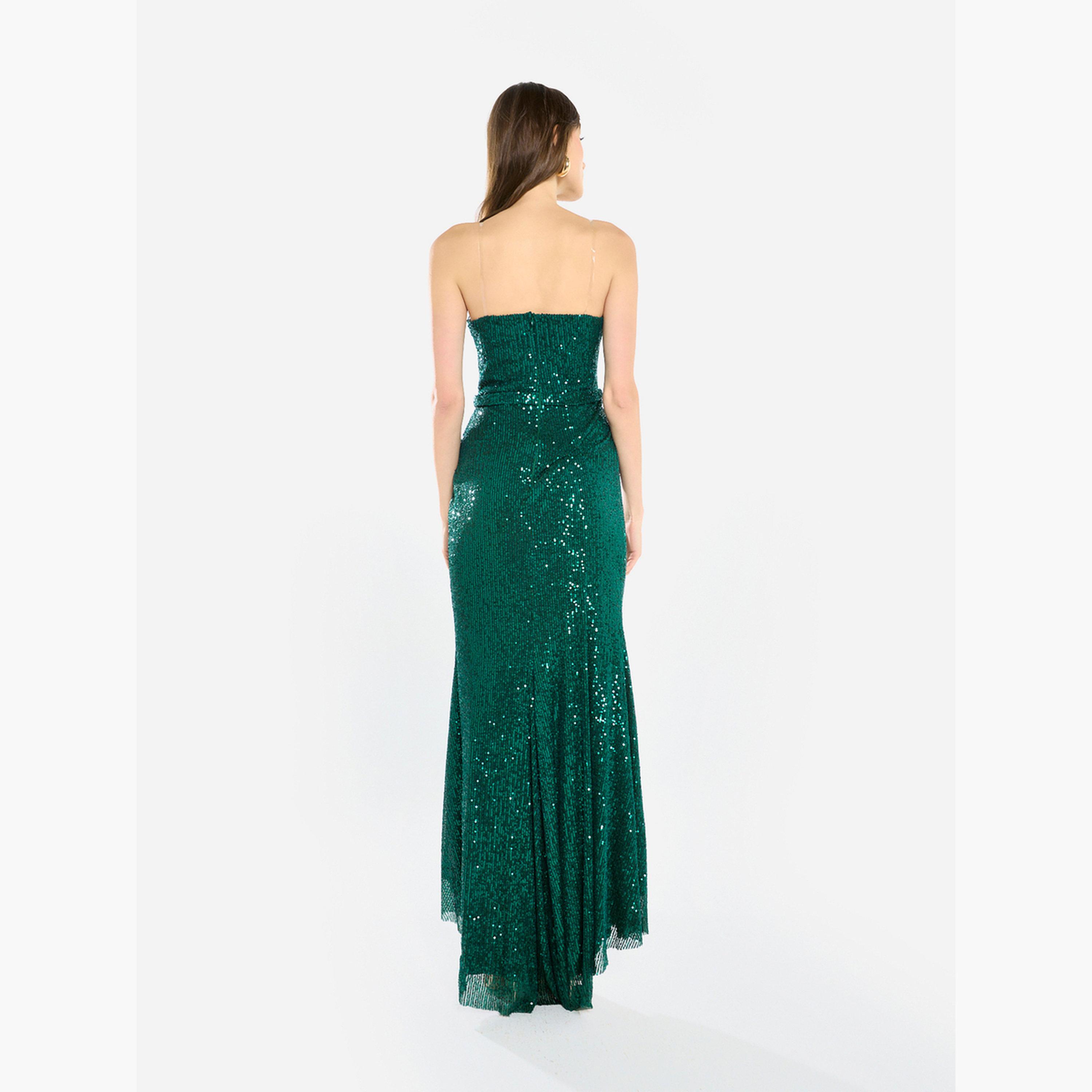 House of Moda Women Sequin Strappy Drape Maxi Dress-women-clothing-dresses-image-5