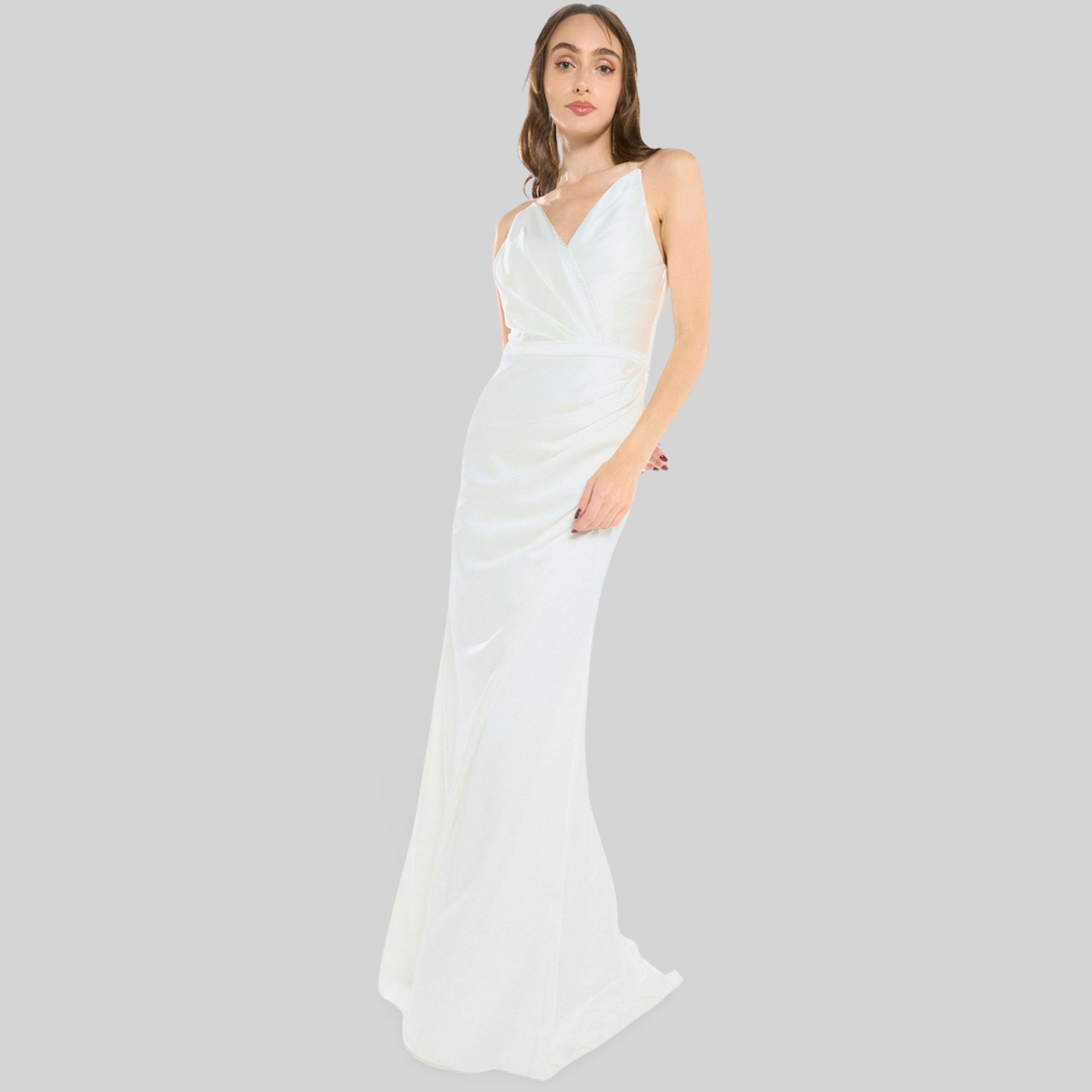 House of Moda Women Drape Silhouette Gown Maxi Dress-women-clothing-dresses-image-3