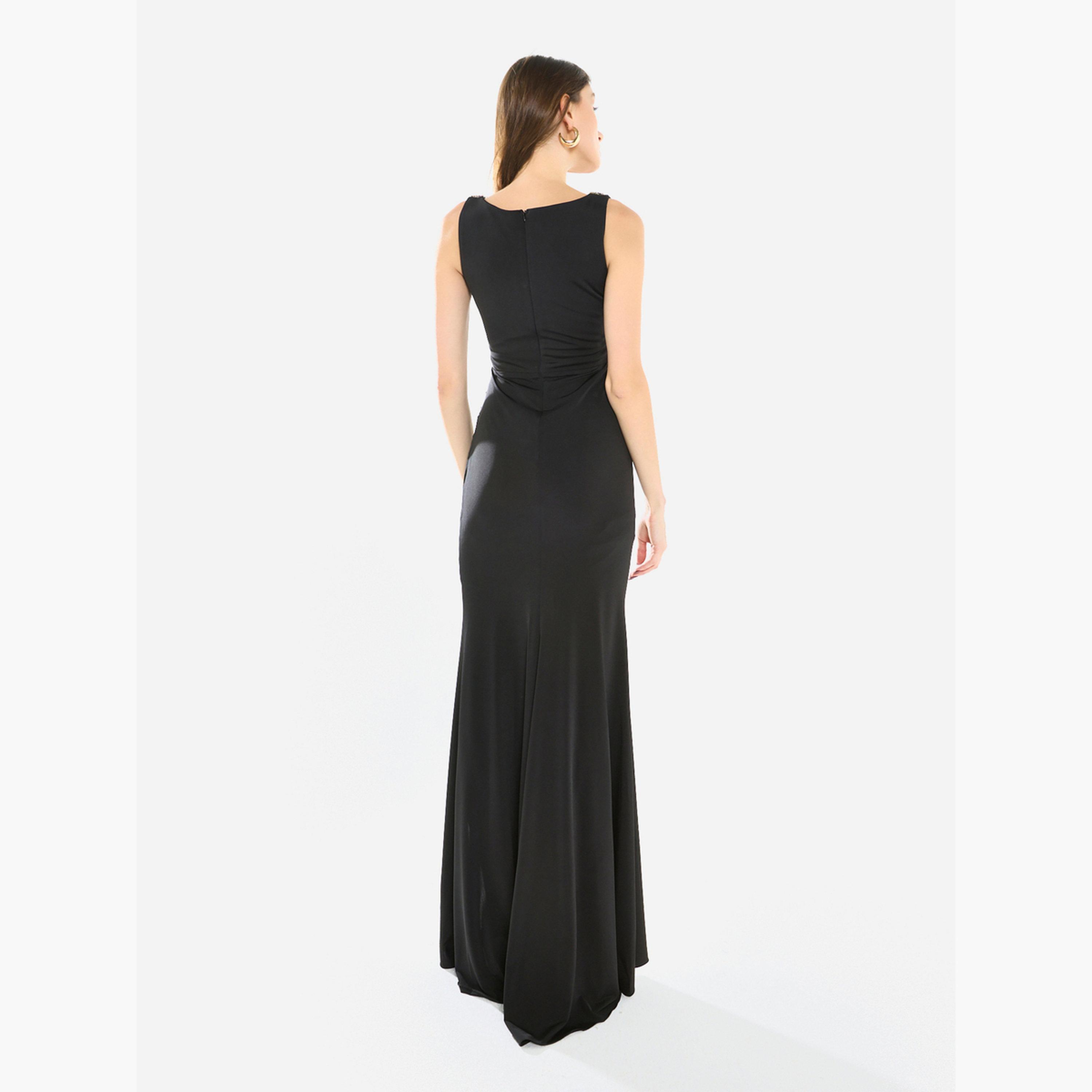فستان سهرة طويل بزمزمات ومزين-women-clothing-dresses-image-5