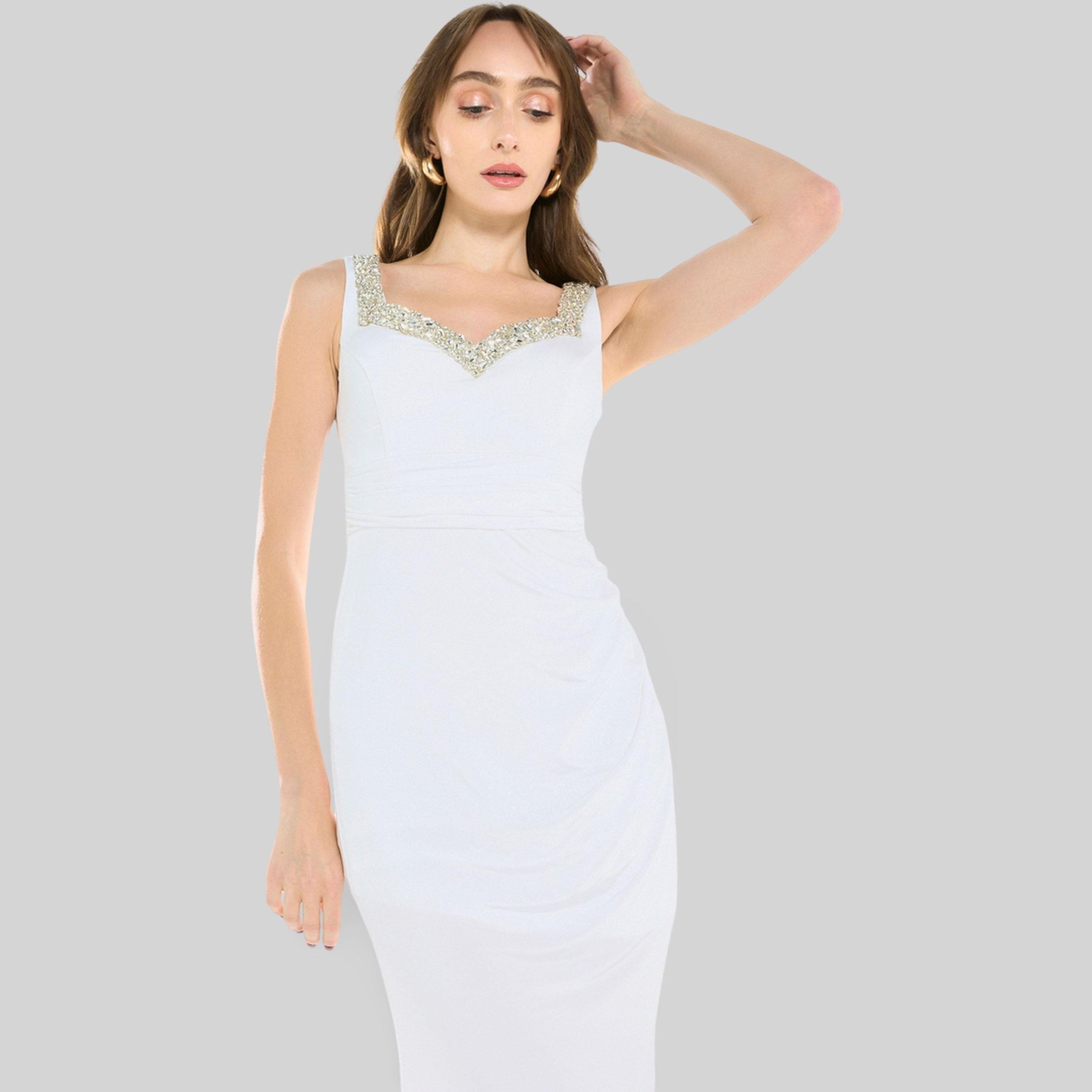 فستان سهرة طويل بزمزمات ومزين-women-clothing-dresses-image-5
