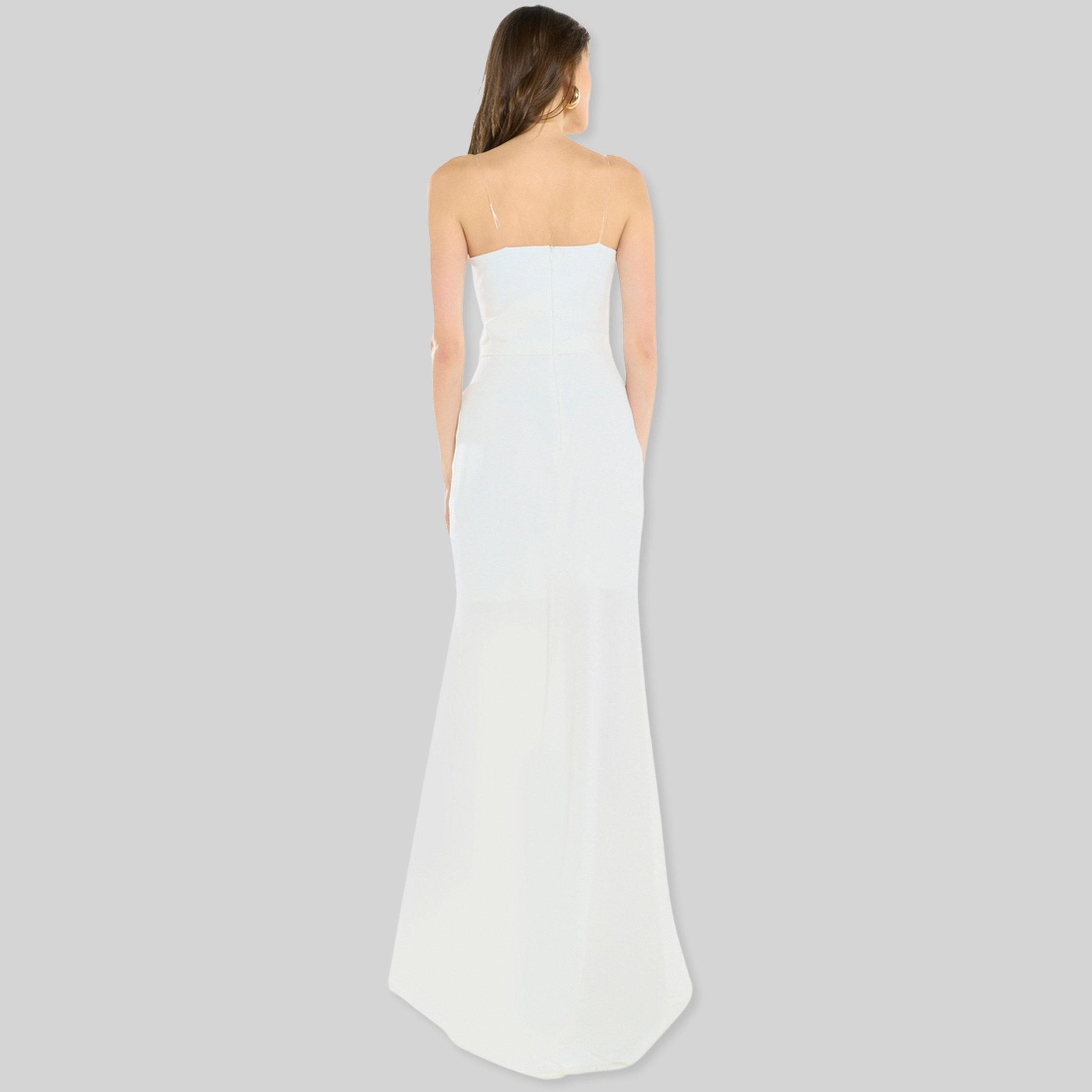 فستان سهرة طويل مكشكش ومزين بالخرز-women-clothing-dresses-image-6