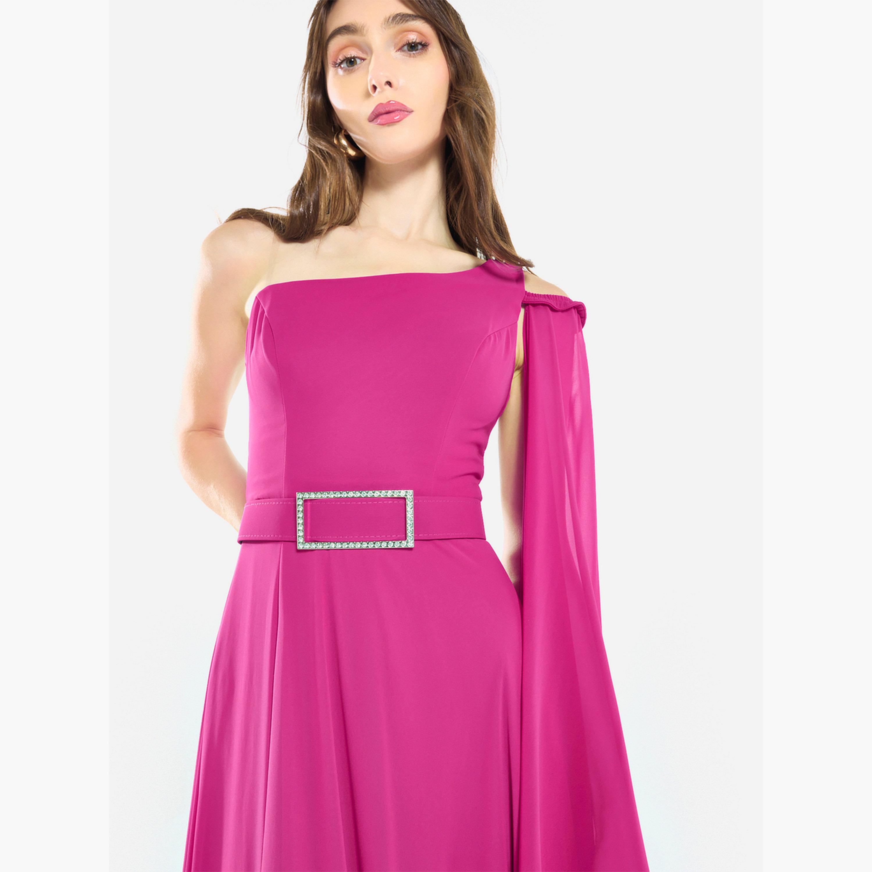 فستان سهرة طويل بكتف واحد-women-clothing-dresses-image-6