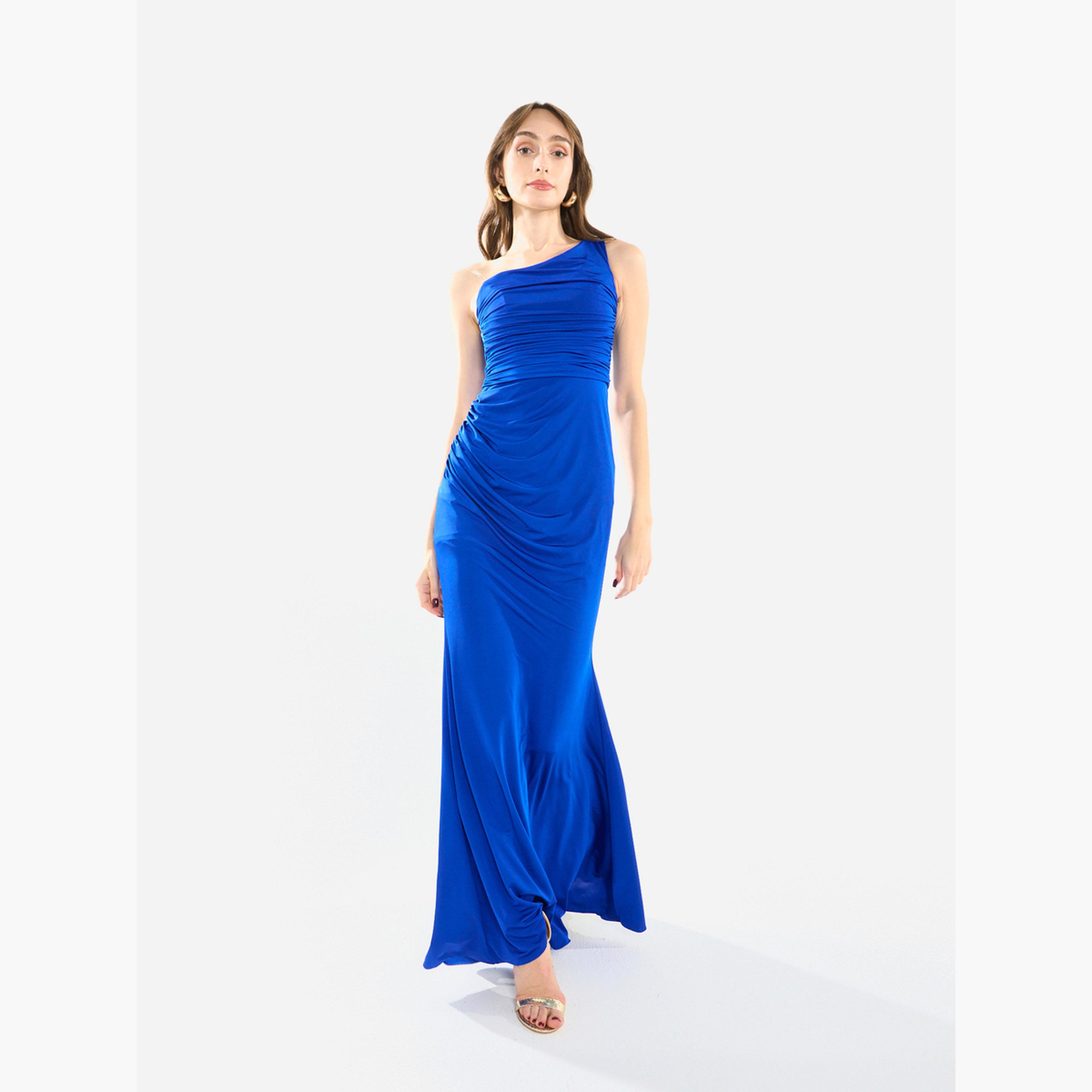فستان سهرة طويل بكتف واحد-women-clothing-dresses-image-1