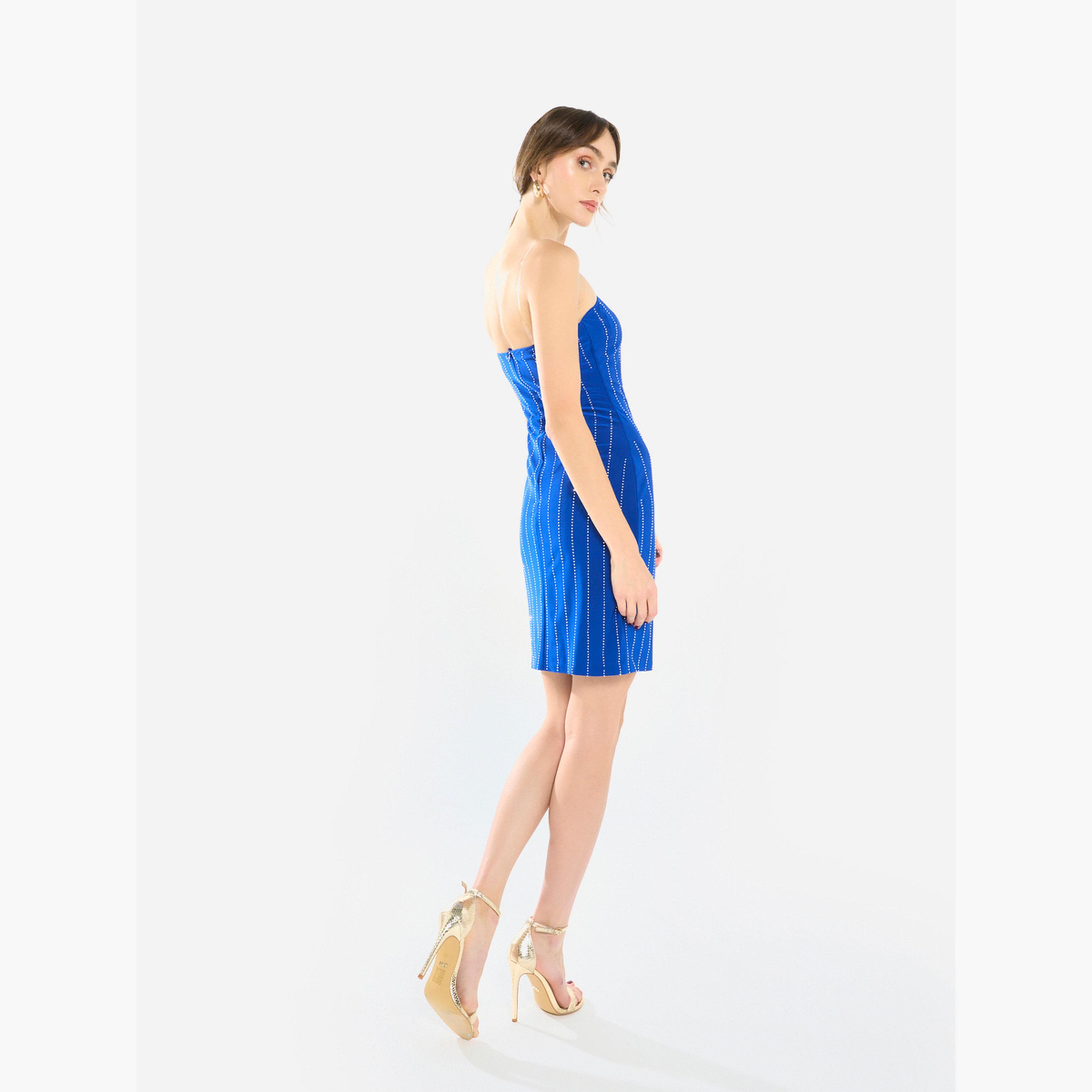 House of Moda Women Embellished Bandeau Mini Dress-women-clothing-dresses-image-6