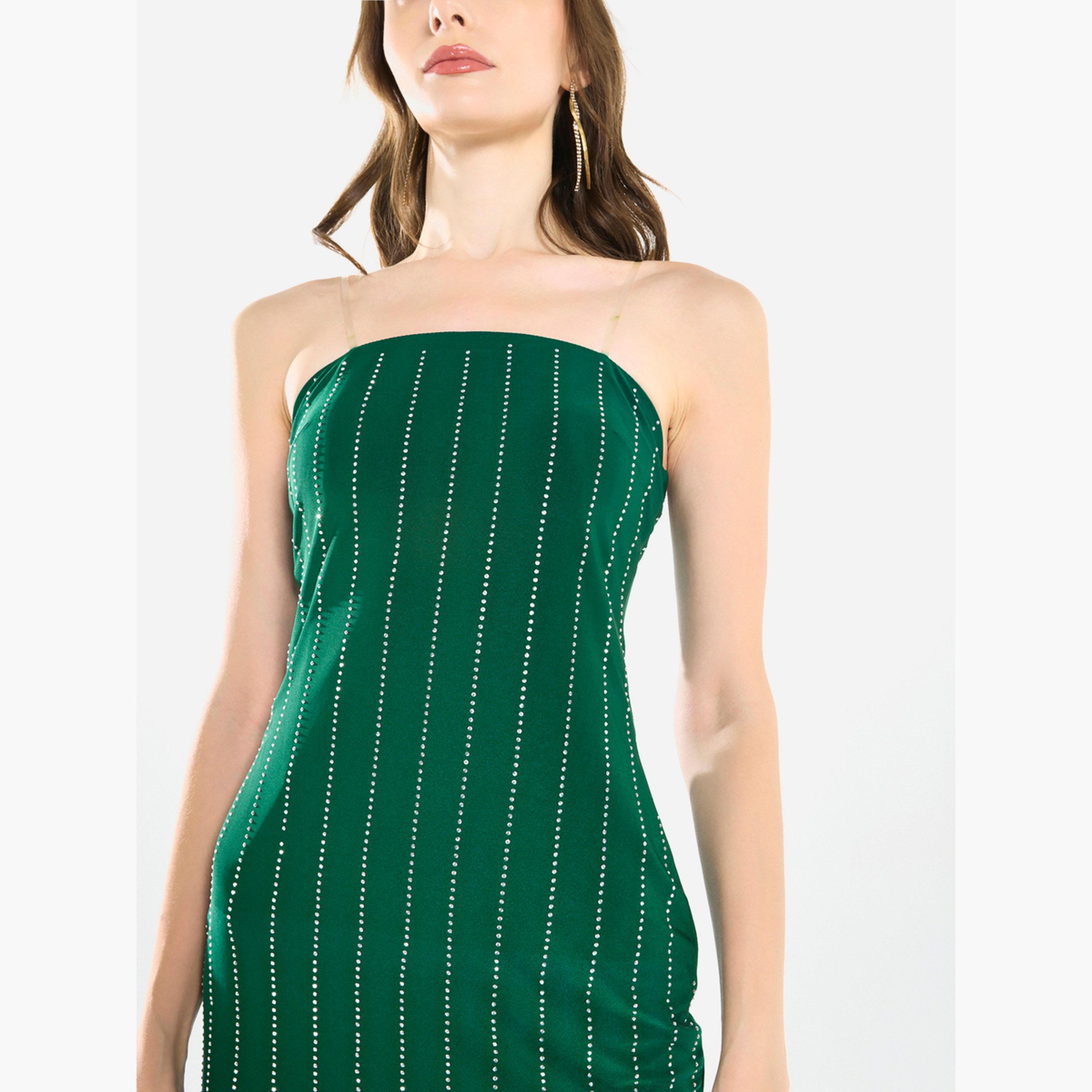 House of Moda Women Embellished Bandeau Mini Dress-women-clothing-dresses-image-6