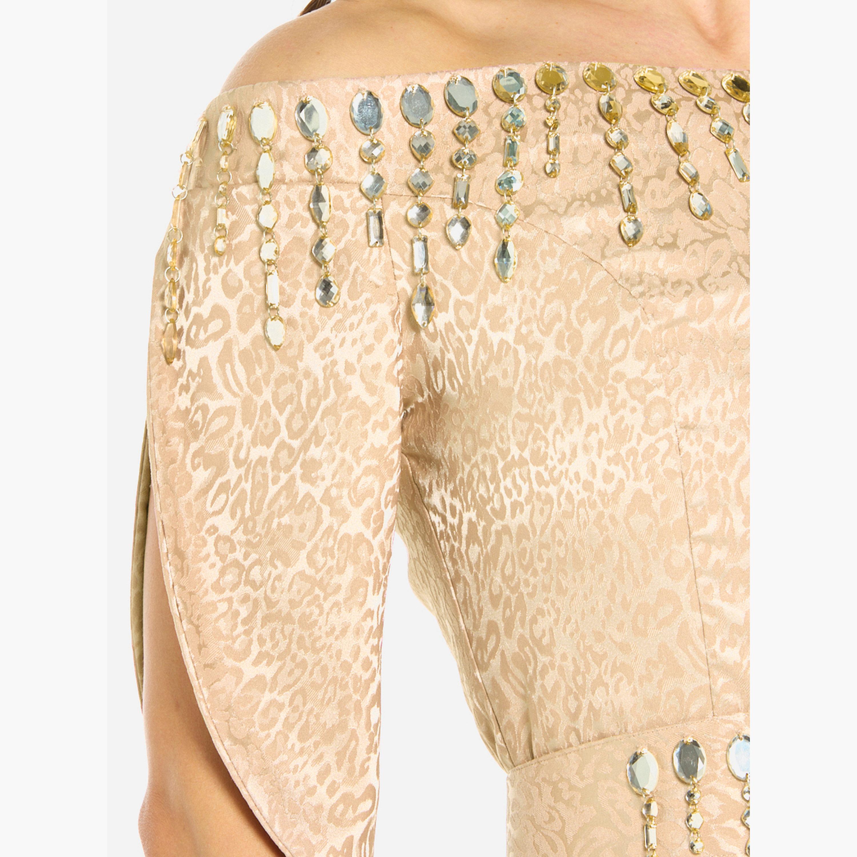 فستان سهرة مزين وأكتاف مكشوفة-women-clothing-dresses-image-4