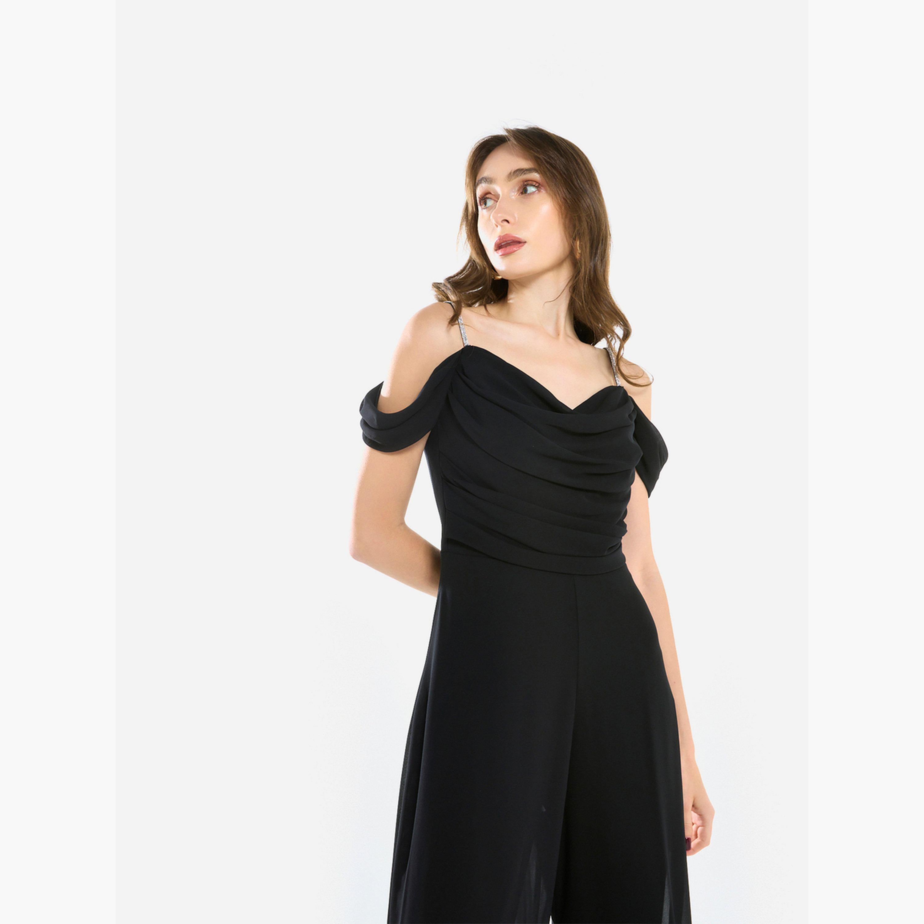 House of Moda Women Draped Cowl Neck Jumpsuit-women-clothing-jumpsuits-image-4