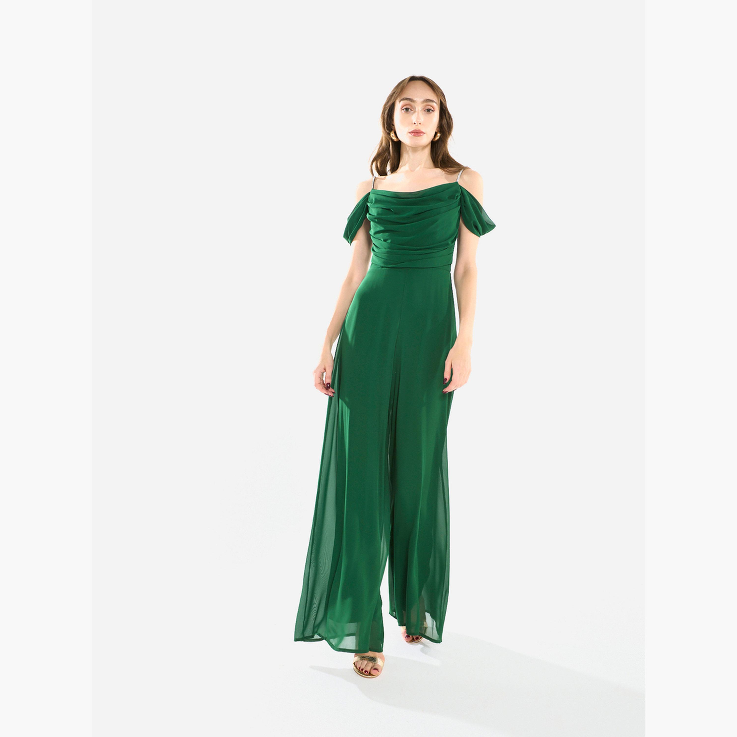 House of Moda Women Draped Cowl Neck Jumpsuit-women-clothing-jumpsuits-image-2