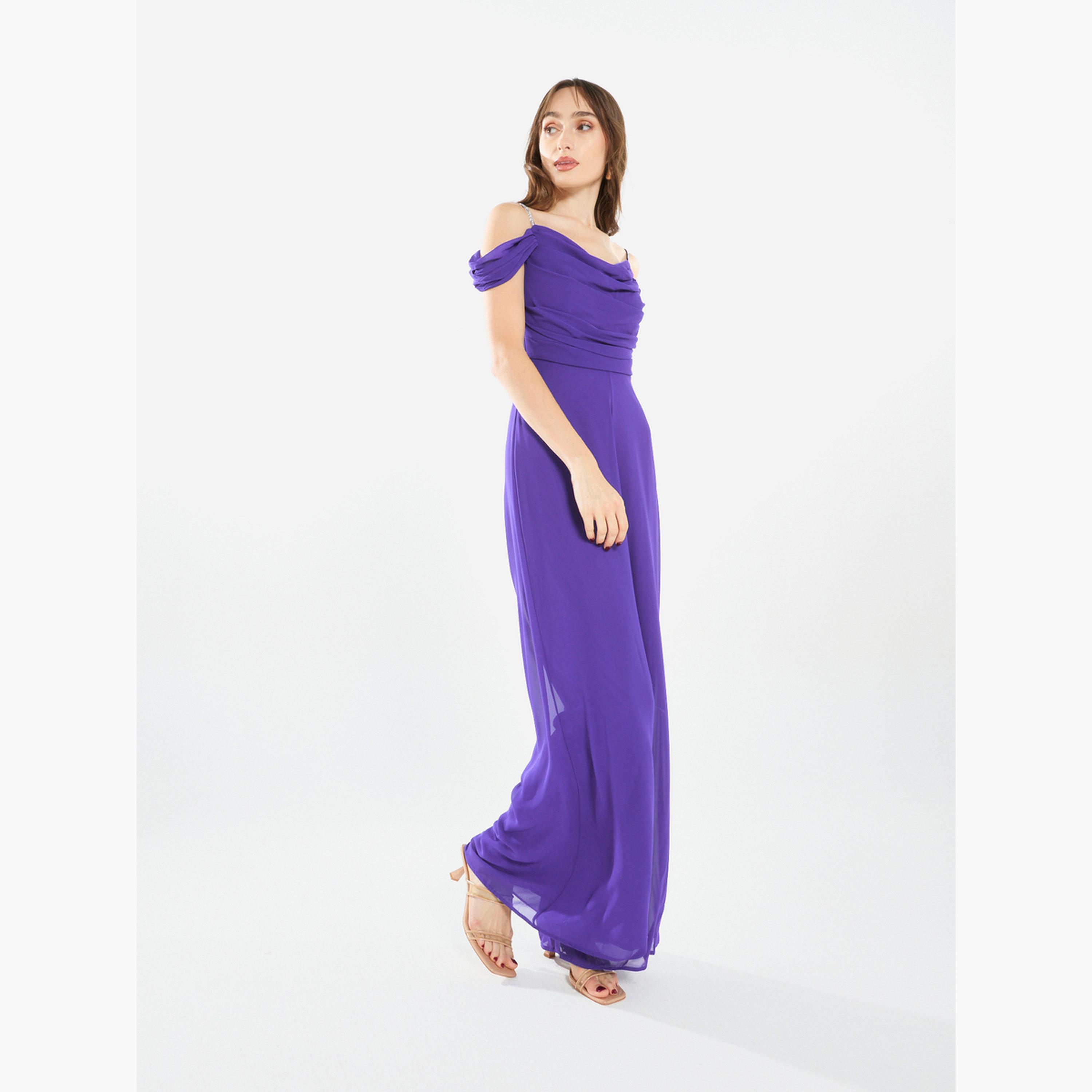 House of Moda Women Draped Cowl Neck Jumpsuit-women-clothing-jumpsuits-image-2