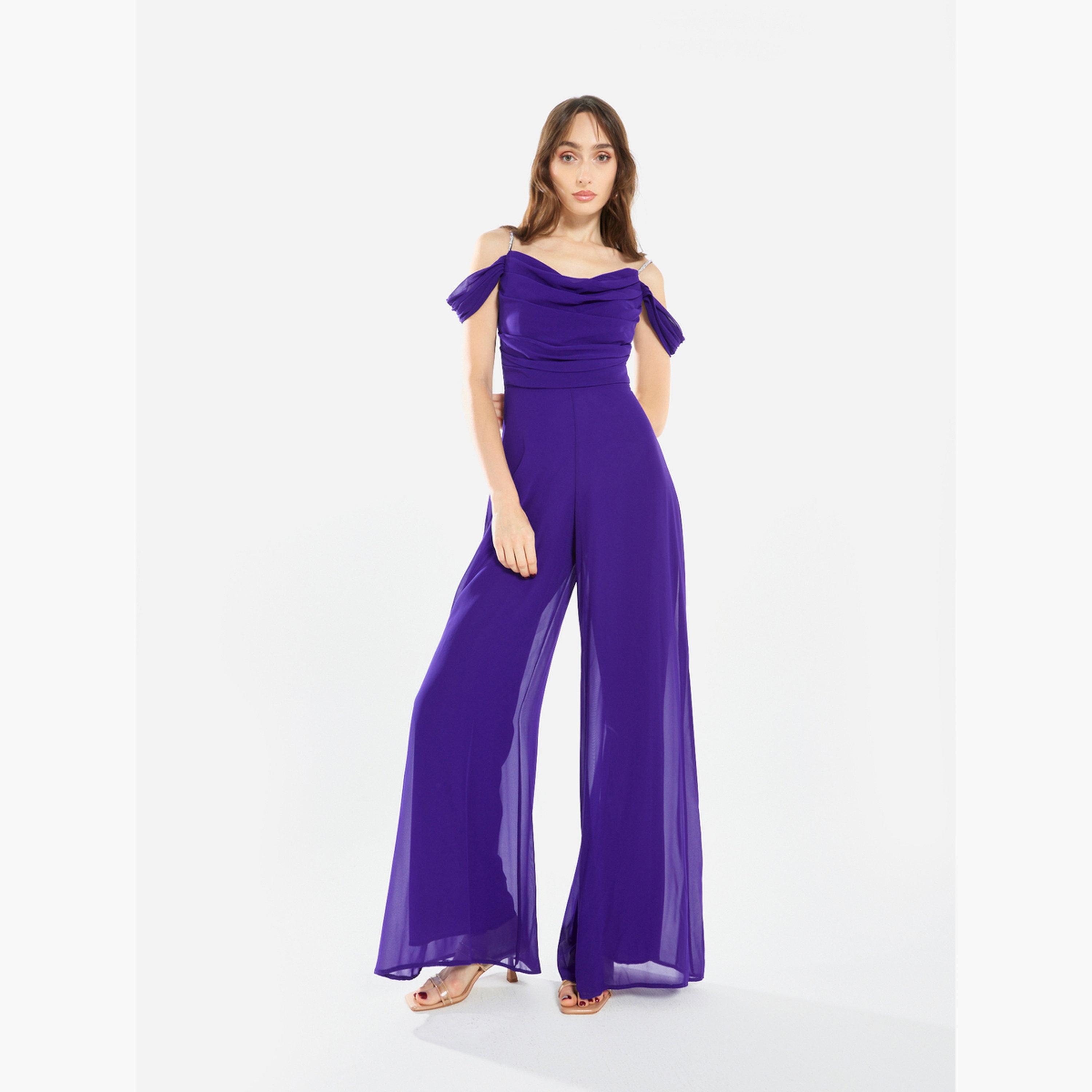 House of Moda Women Draped Cowl Neck Jumpsuit-women-clothing-jumpsuits-image-4