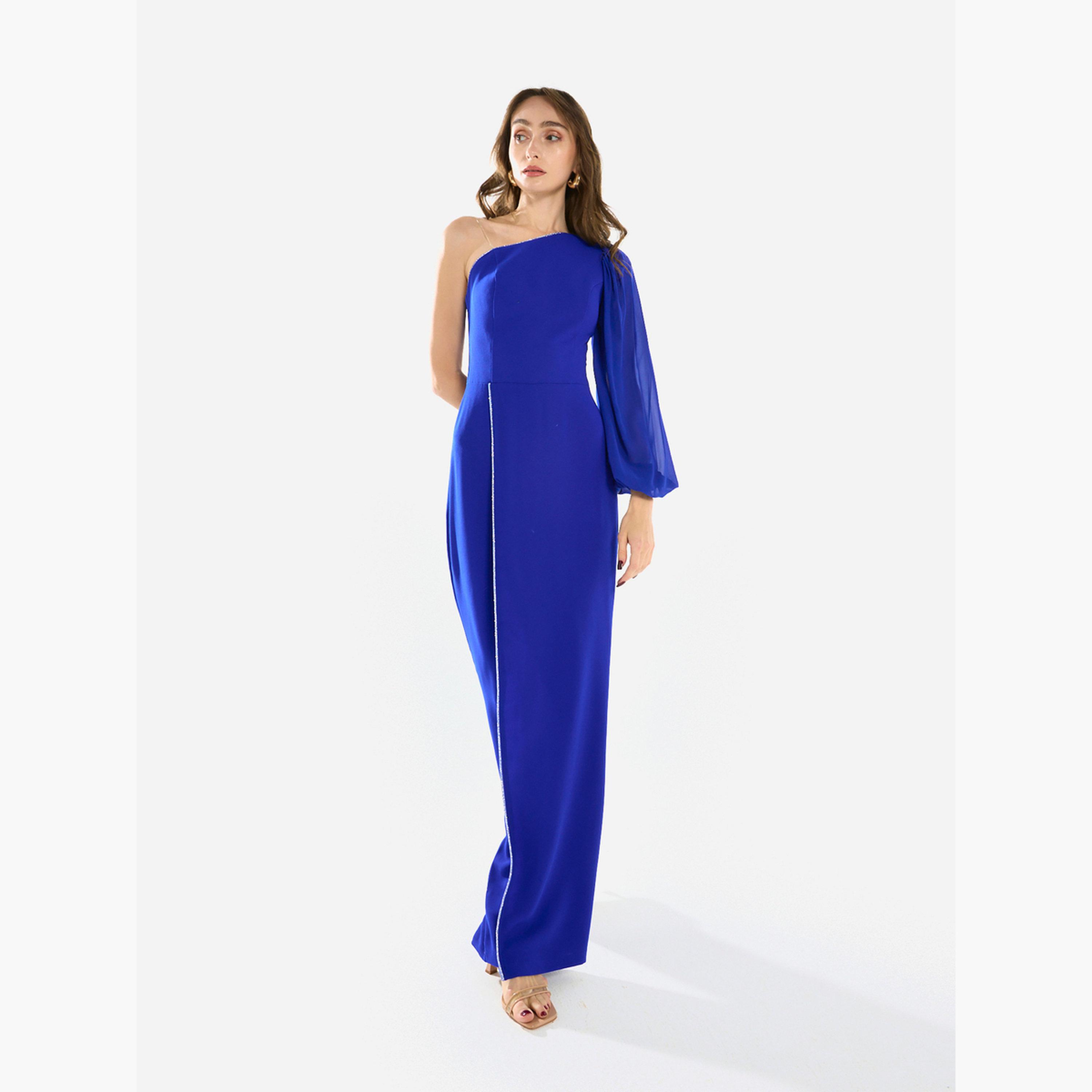 House of Moda Women Crystal Trim One Shoulder Jumpsuit-women-clothing-jumpsuits-image-3