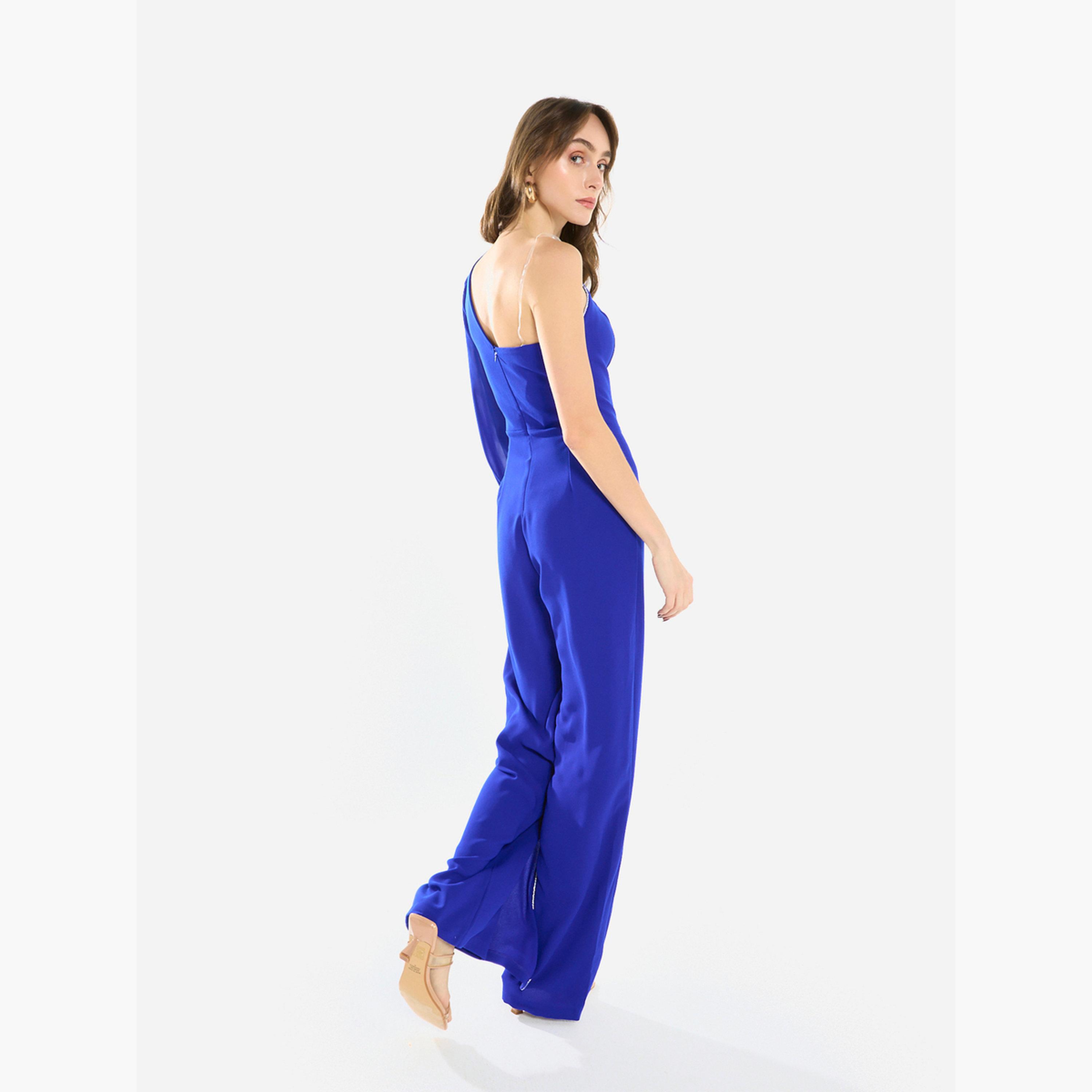 House of Moda Women Crystal Trim One Shoulder Jumpsuit-women-clothing-jumpsuits-image-4