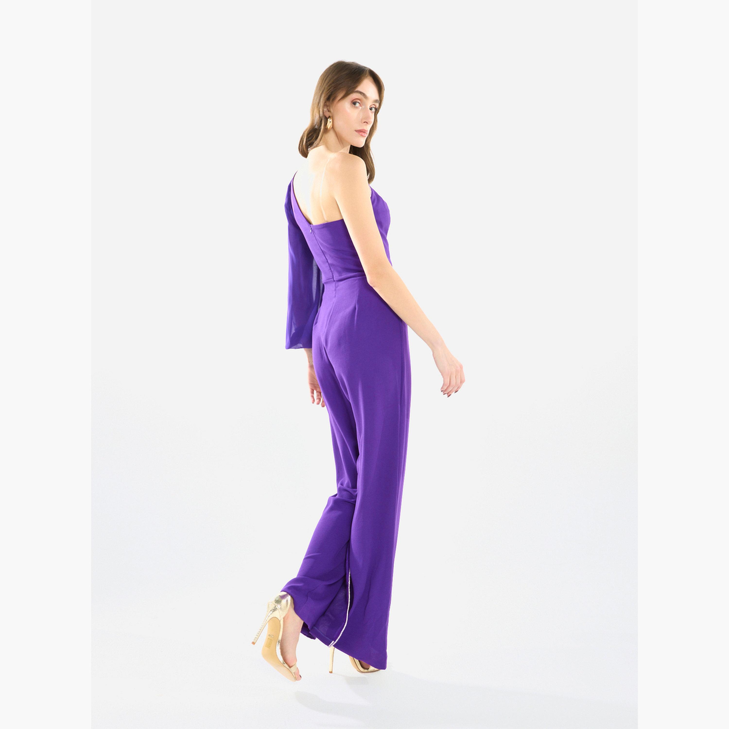 جمبسوت بكتف واحد وتفاصيل كريستال-women-clothing-jumpsuits-image-6