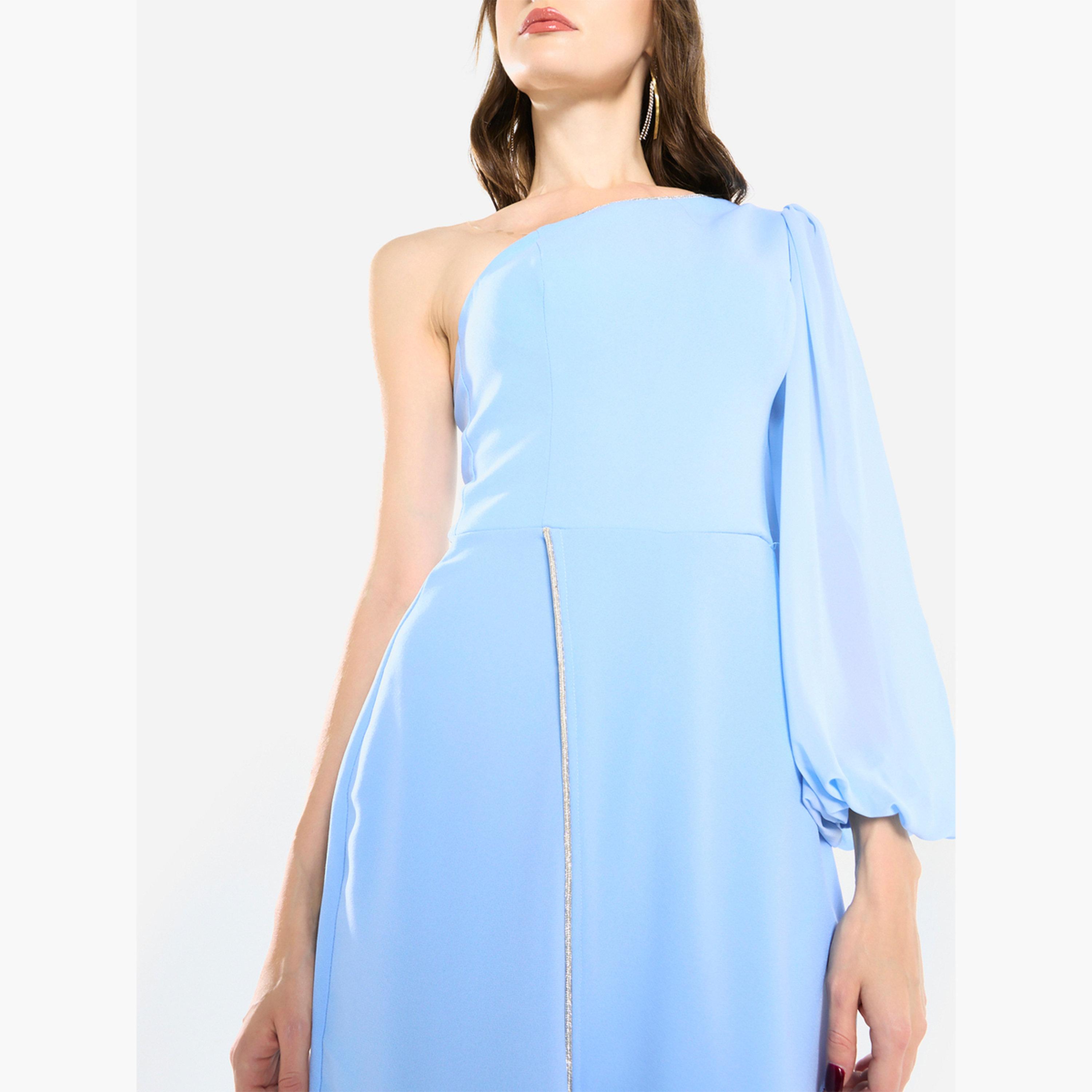 House of Moda Women Crystal Trim One-Shoulder Jumpsuit-women-clothing-jumpsuits-image-5