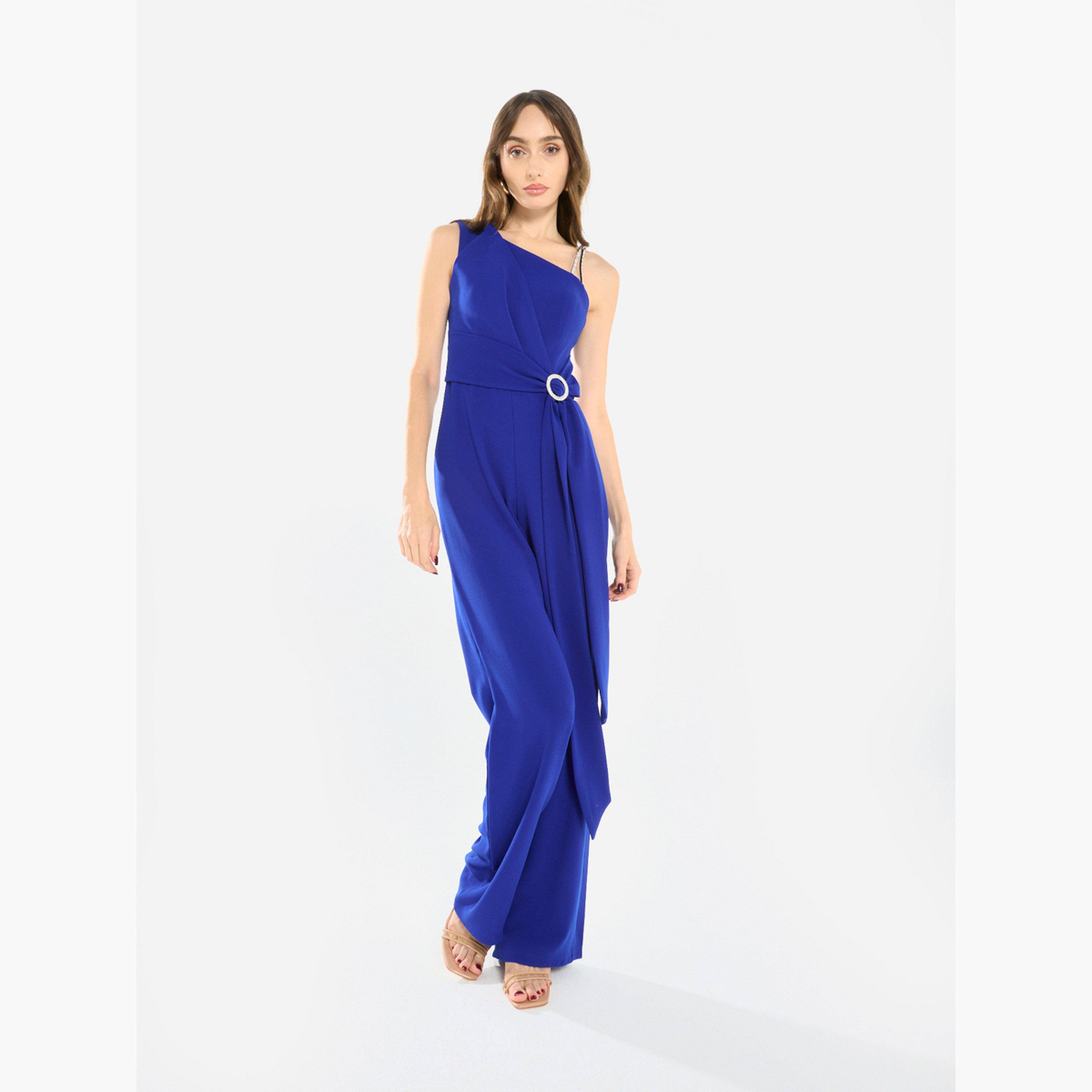 جمبسوت بكتف واحد وتصميم غير متماثل-women-clothing-jumpsuits-image-3