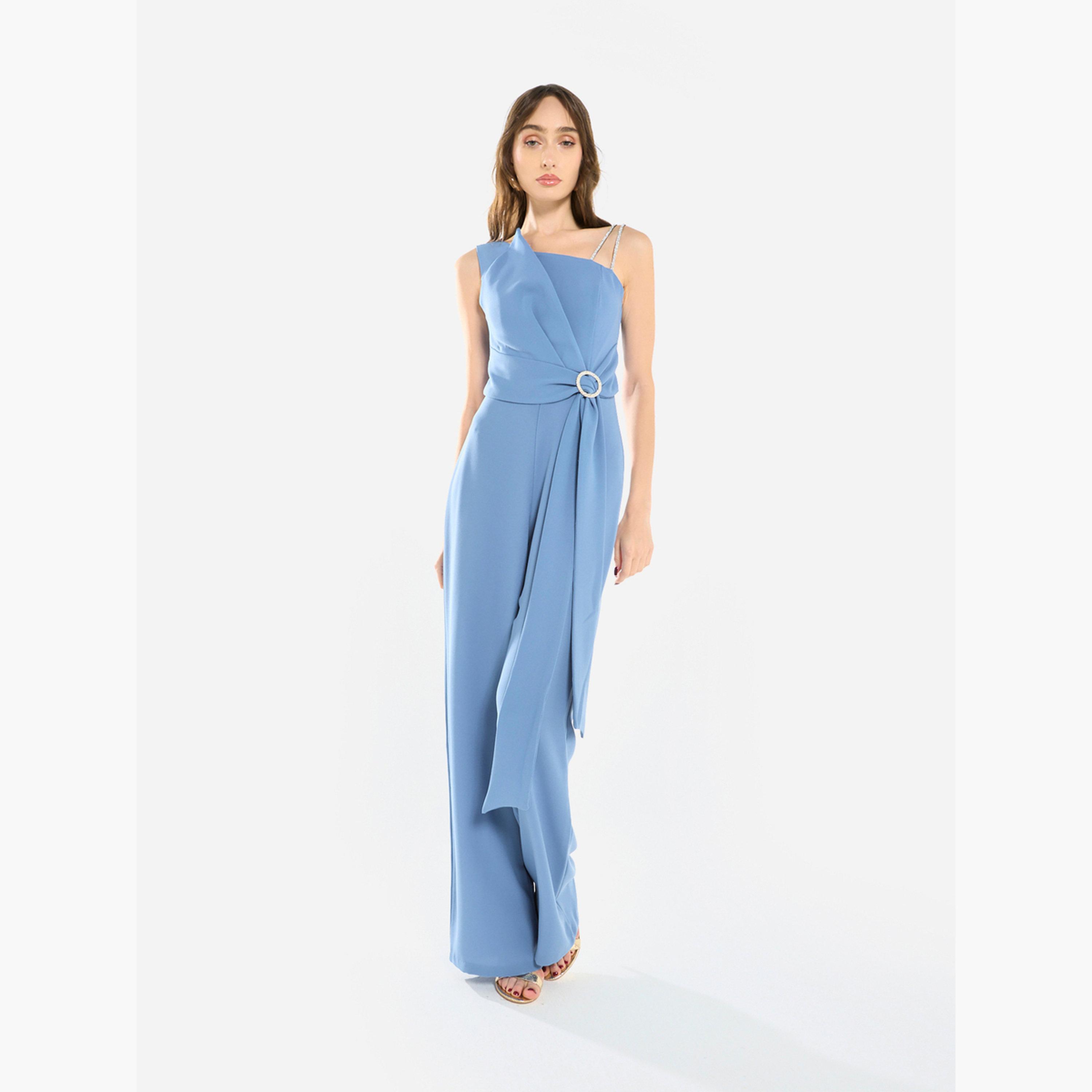 جمبسوت بكتف واحد وتصميم غير متماثل-women-clothing-jumpsuits-image-1