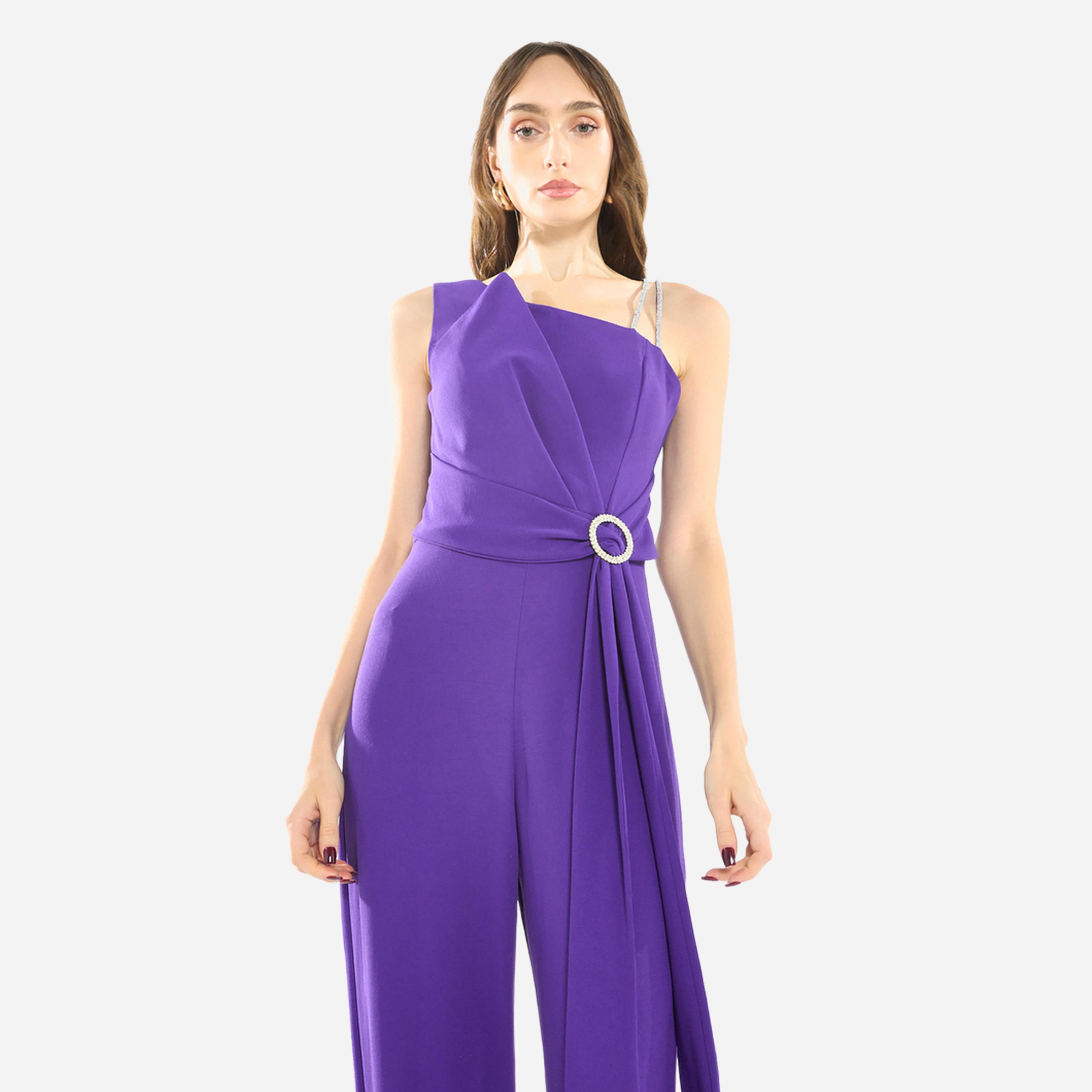 جمبسوت بكتف واحد وتصميم غير متماثل-women-clothing-jumpsuits-image-4