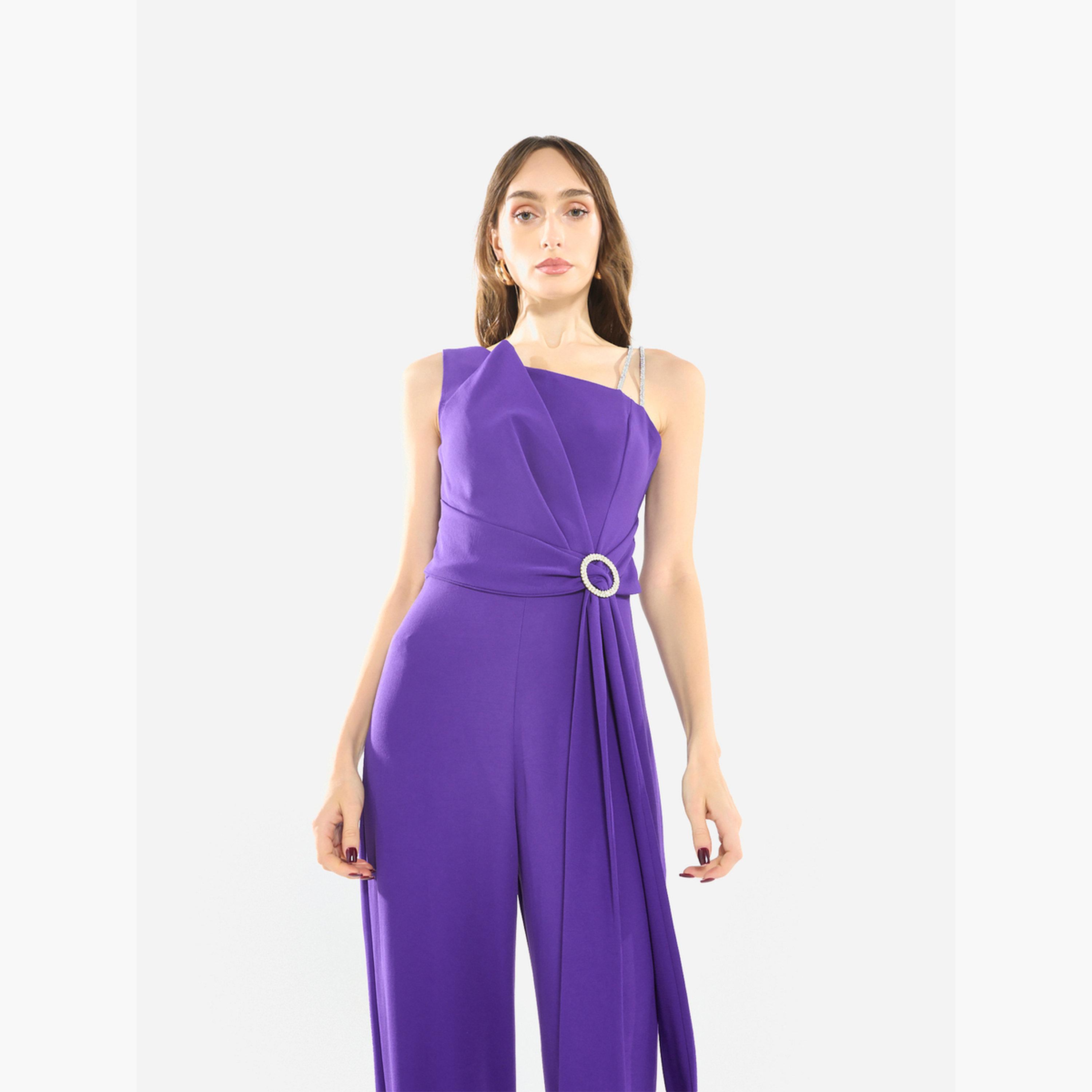 House of Moda Women Asymmetric One Shoulder Jumpsuit-women-clothing-jumpsuits-image-4