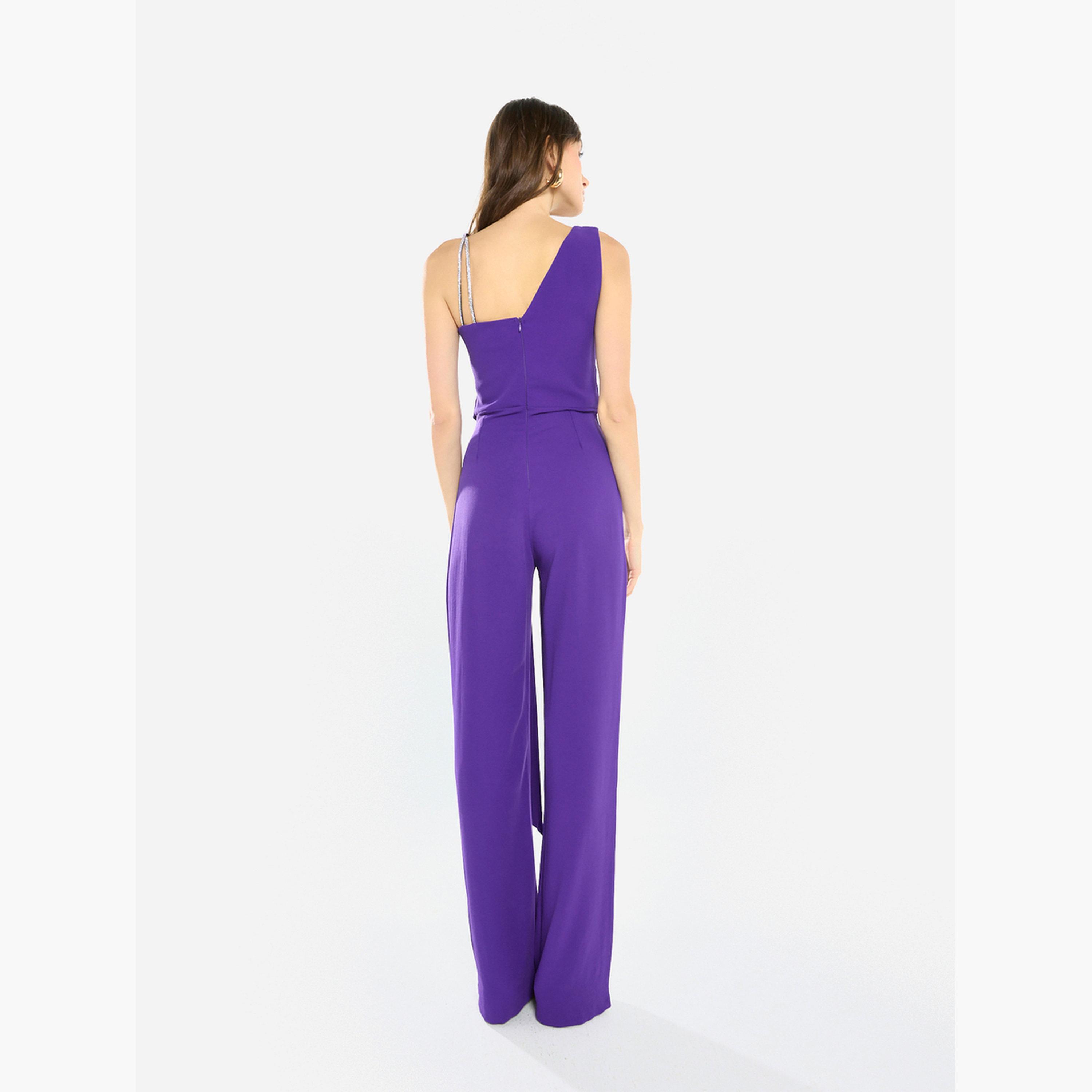 جمبسوت بكتف واحد وتصميم غير متماثل-women-clothing-jumpsuits-image-6