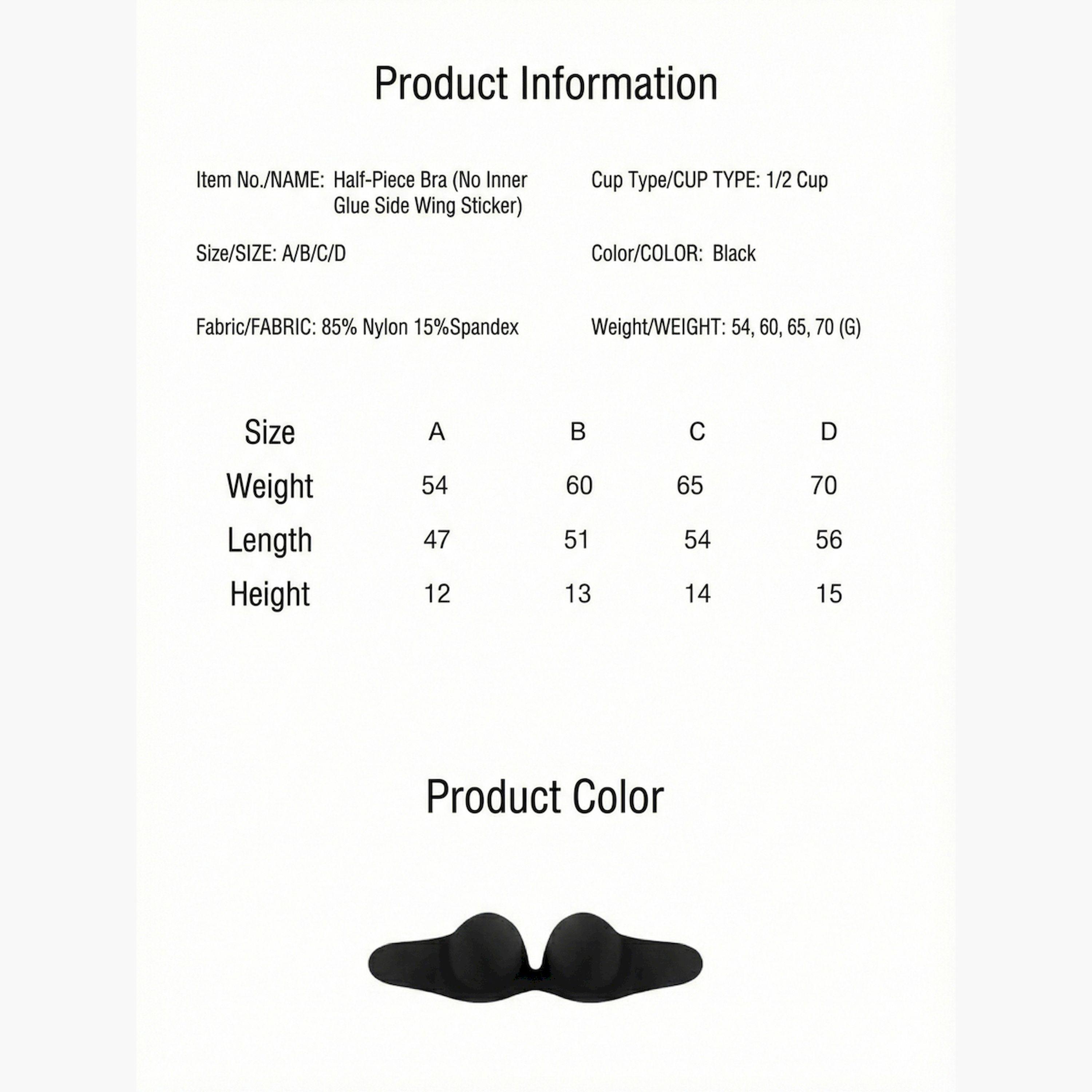 حمالة صدر لاصقة سيليكون داخلي مضادة للانزلاق بدون حمالات-women-clothing-lingerie-bras-image-2