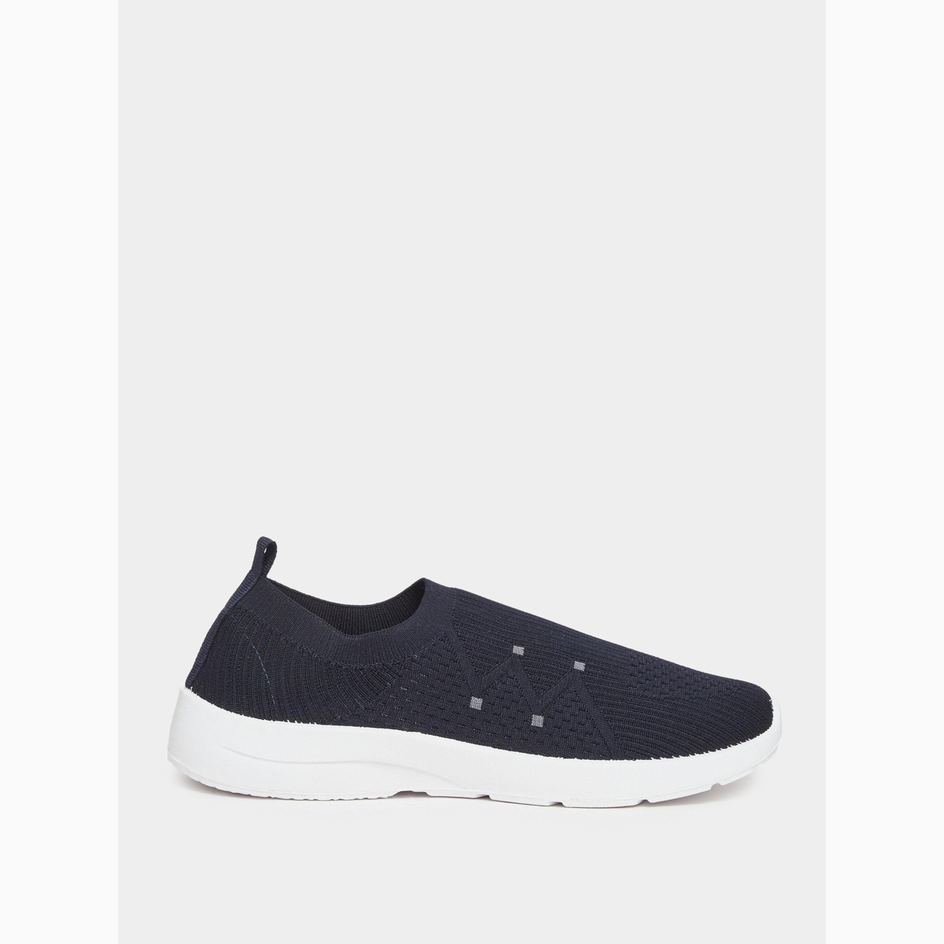 Styli Men Navy Blue Slip-On Shoes-men-shoes-sneakers-image-2