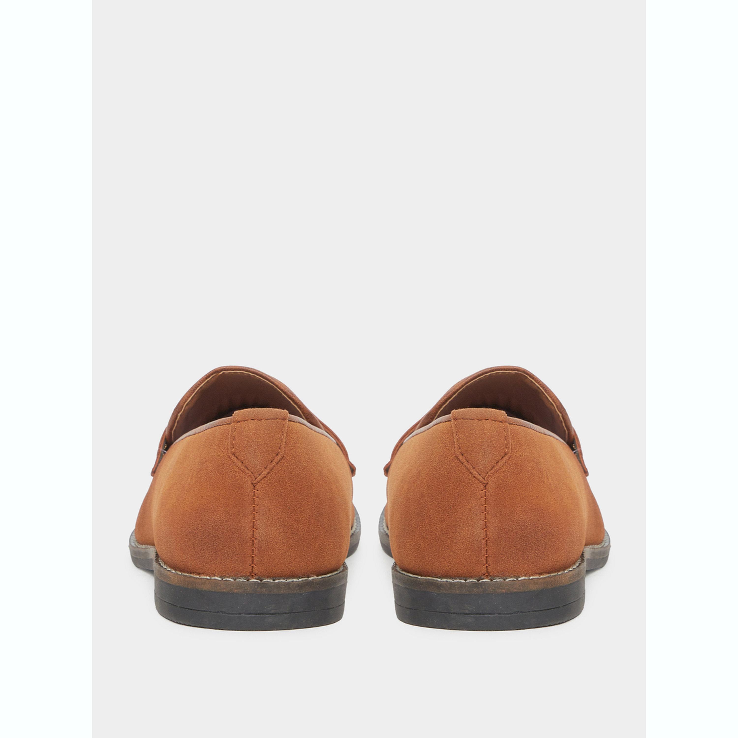حذاء لوفر رجالي كلاسيكي سهل الارتداء بمظهر شمواه-men-shoes-loafersandmoccasins-image-5