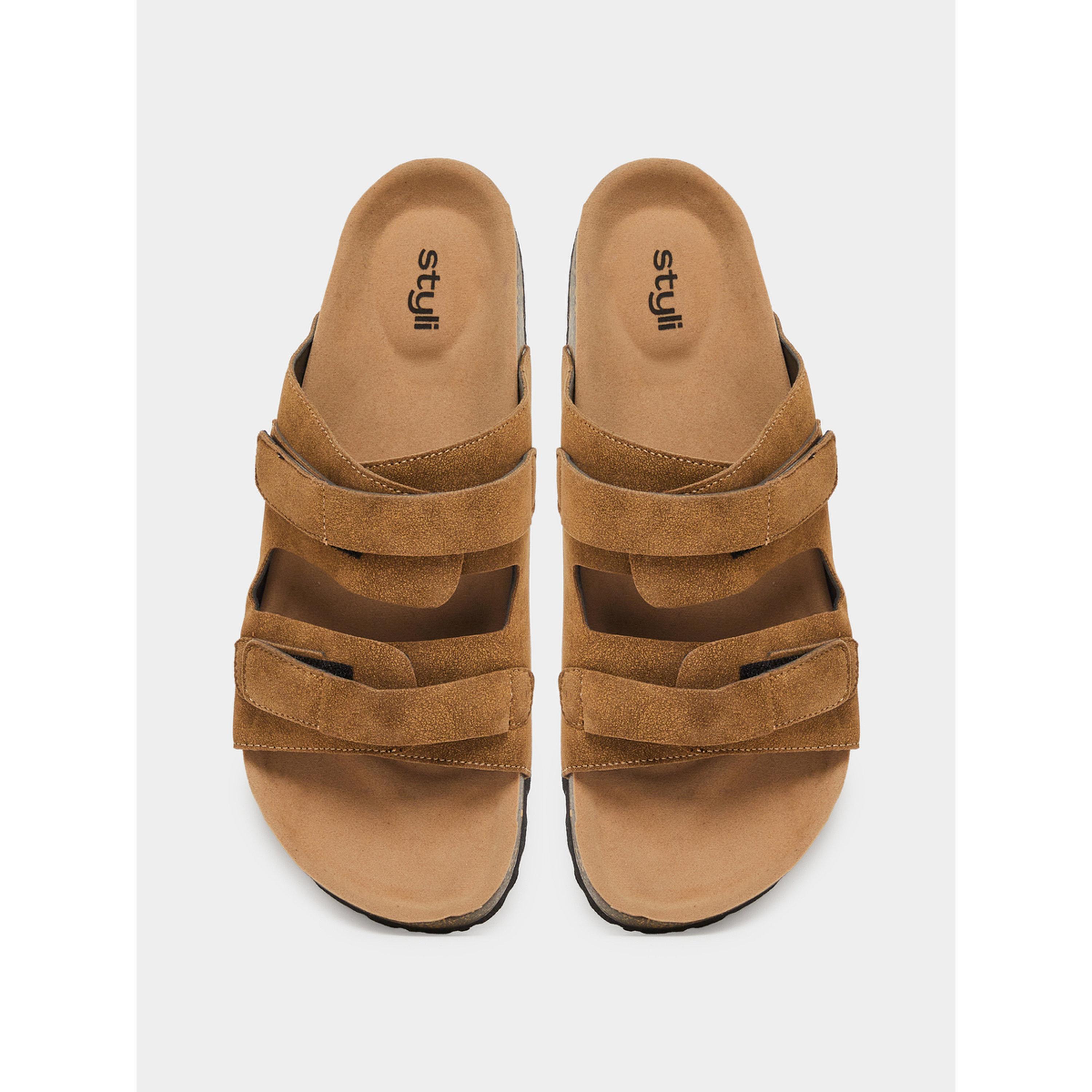 صندل كاجوال بحزام مزدوج-men-shoes-sandals-image-3