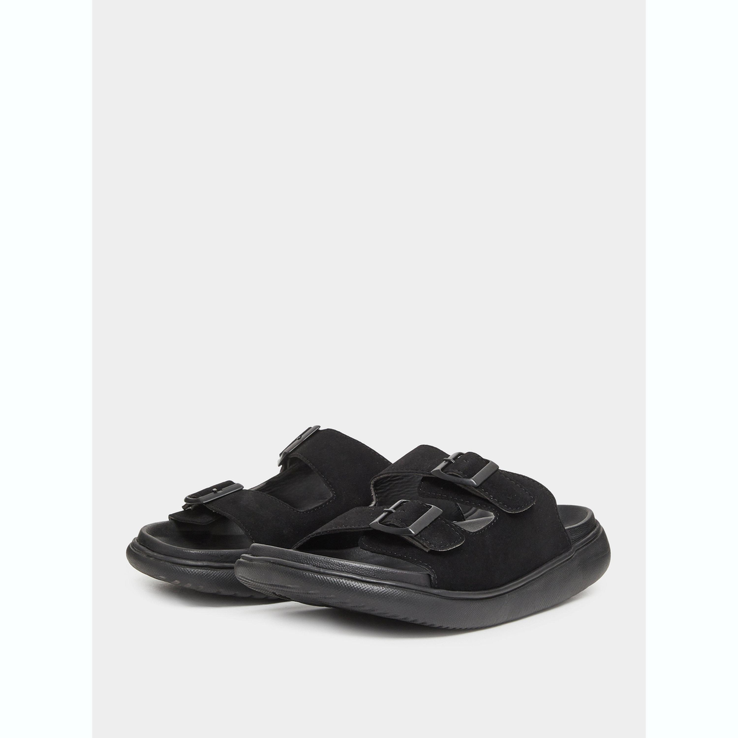 Styli Men Double Strap Buckle Comfort Sandals-men-shoes-sandals-image-1