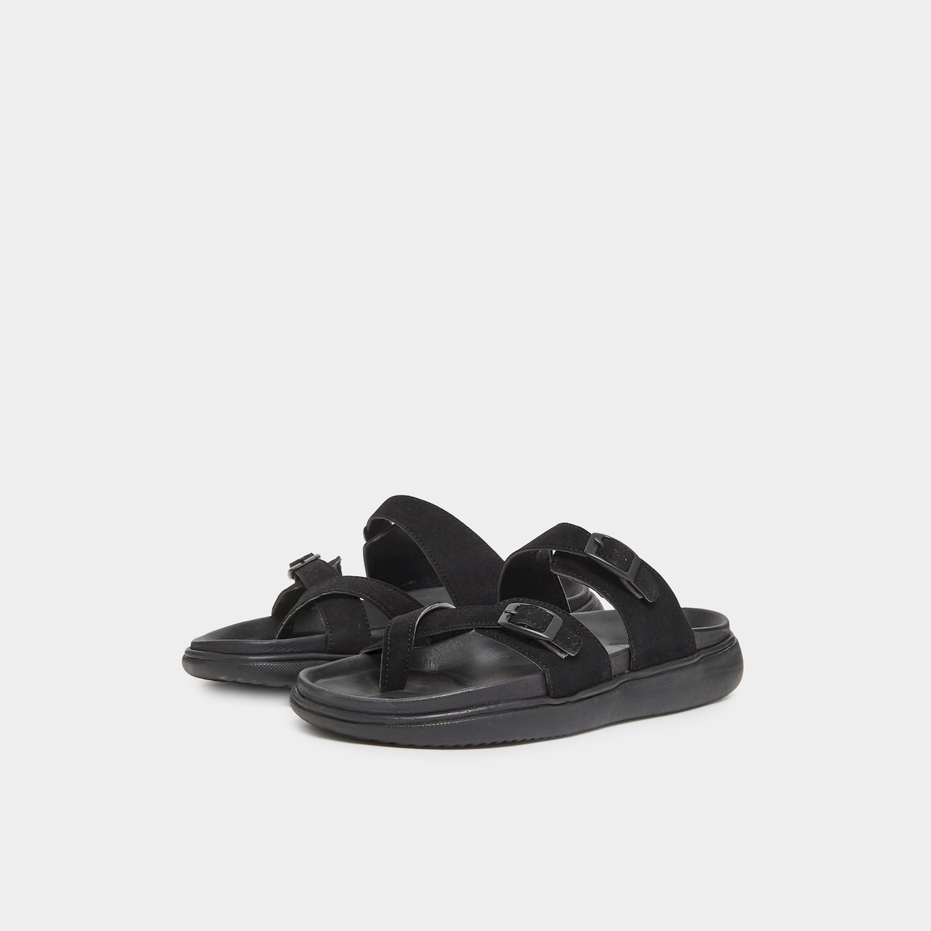 Styli Men Double Strap Buckle Toe Ring Sandals-men-shoes-sandals-image-1