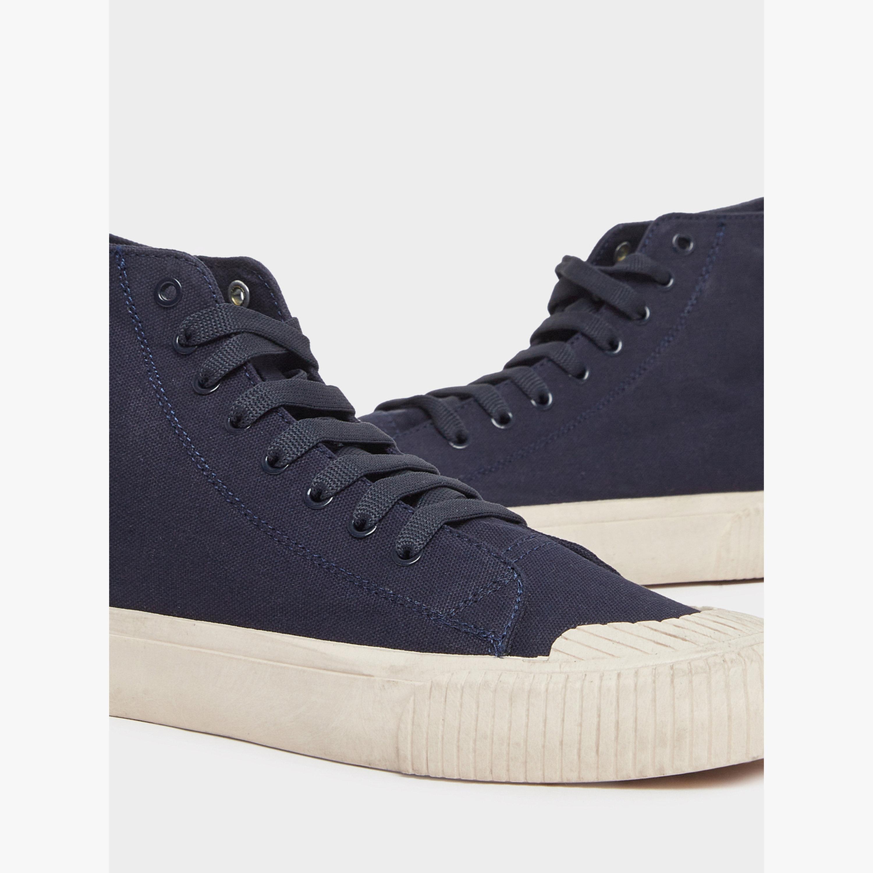 حذاء سنيكرز كانفاس برقبة عالية-men-shoes-sneakers-image-4