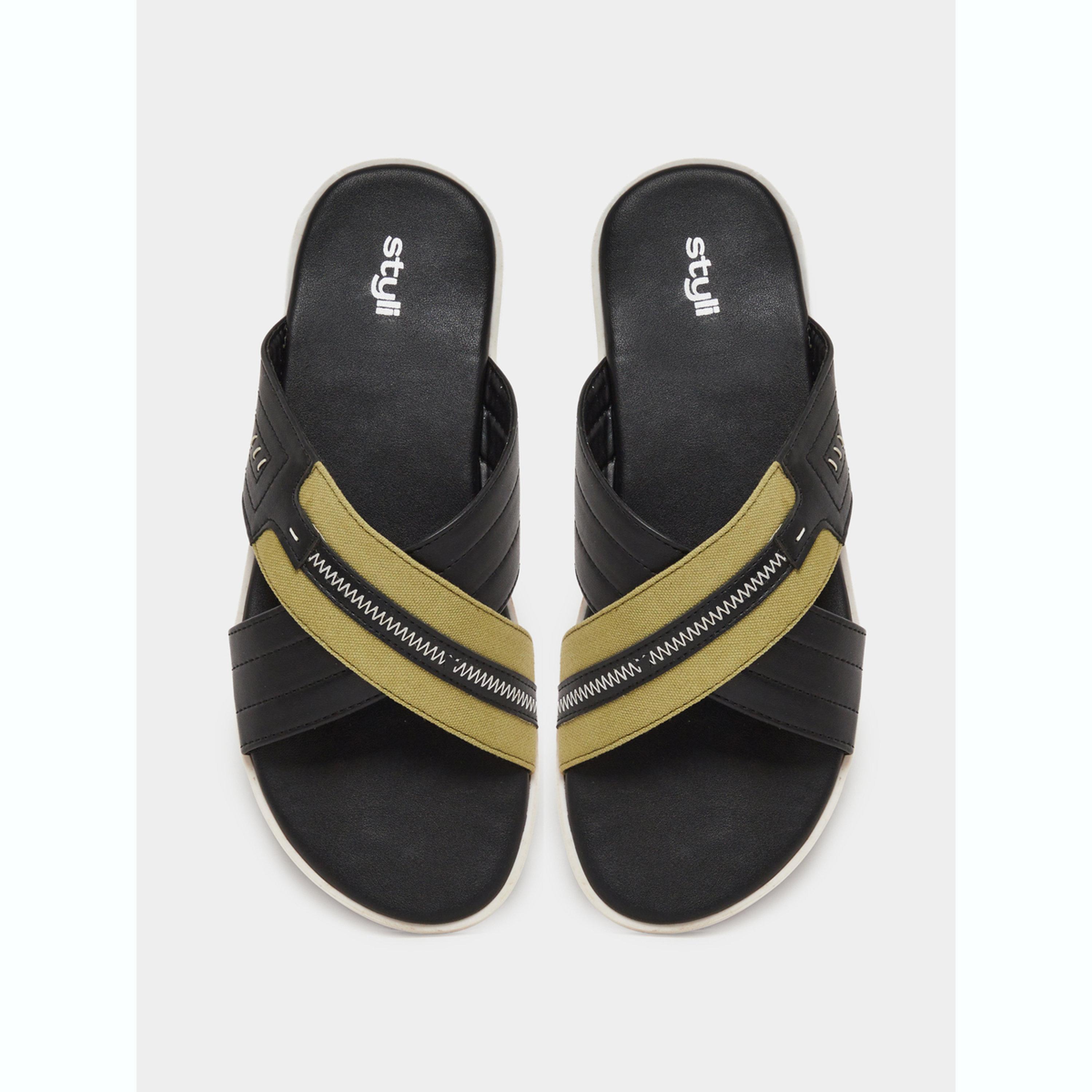 صندل مريح بسيور متقاطعة للرجال-men-shoes-sandals-image-3