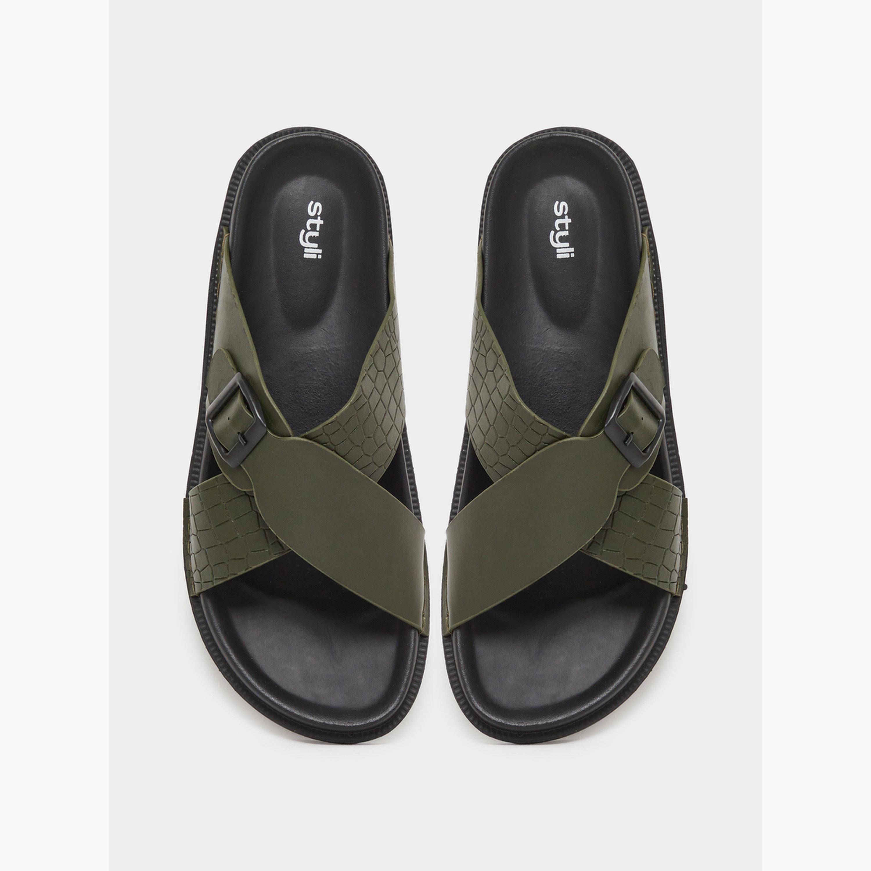 صندل بسيور متقاطعة وإبزيم-men-shoes-sandals-image-3