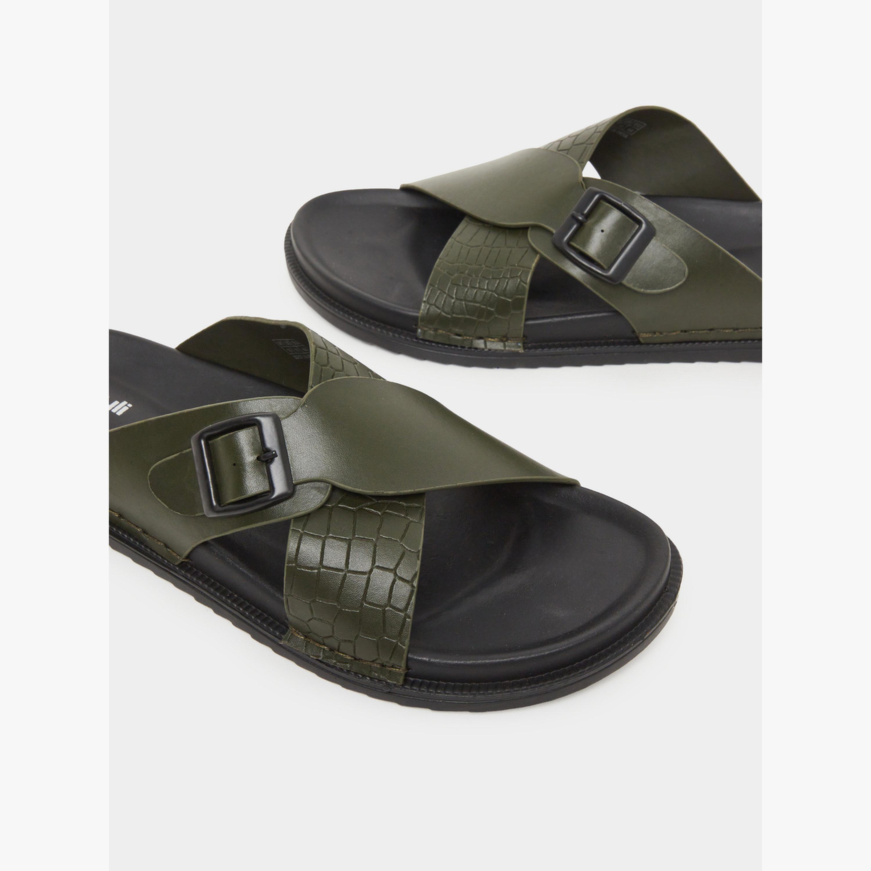 صندل بسيور متقاطعة وإبزيم-men-shoes-sandals-image-4