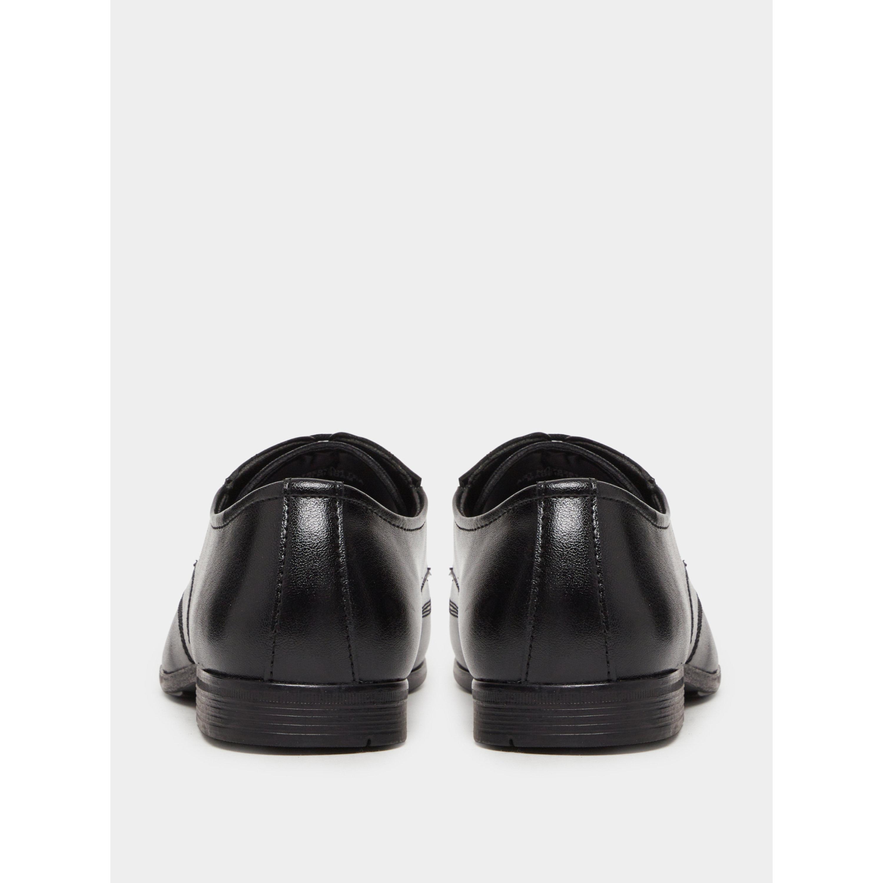 Styli Black Classic Brogue Lace-Up Shoes-men-shoes-formalshoes-image-5