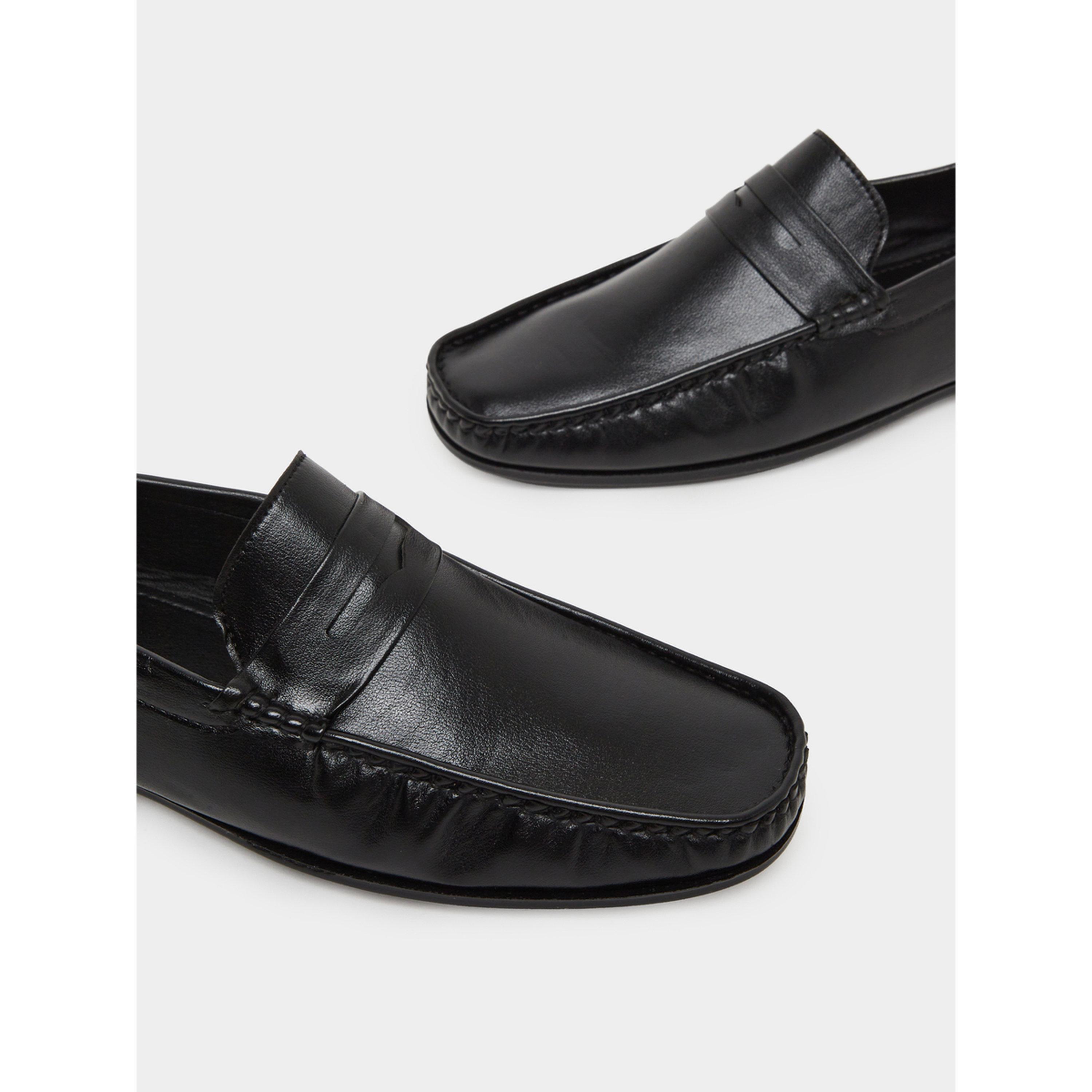 Styli Black Casual Loafers-men-shoes-loafersandmoccasins-image-4