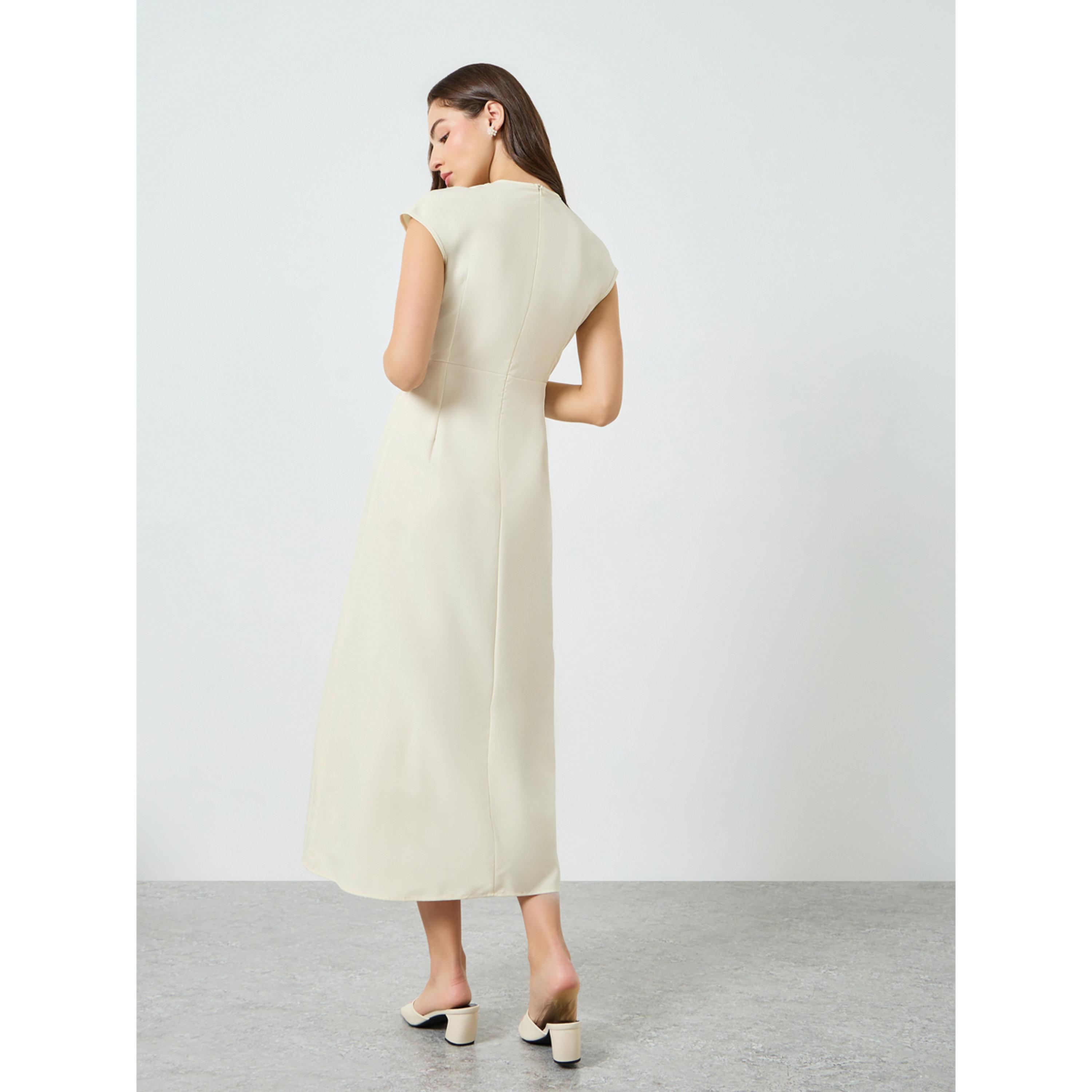 فستان ميدي بطيات-women-clothing-dresses-image-4