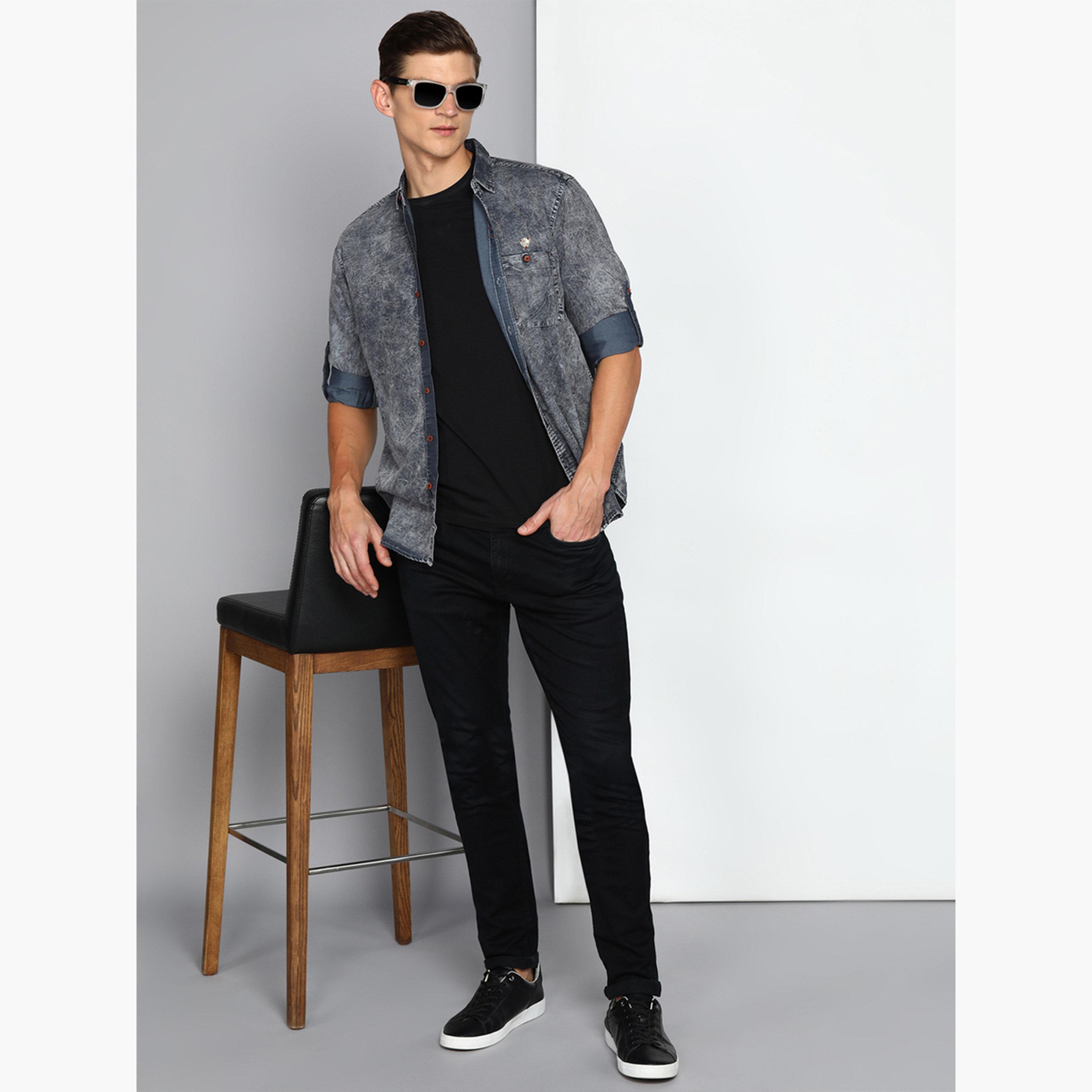 قميص دنيم مغسول-men-clothing-shirts-image-2