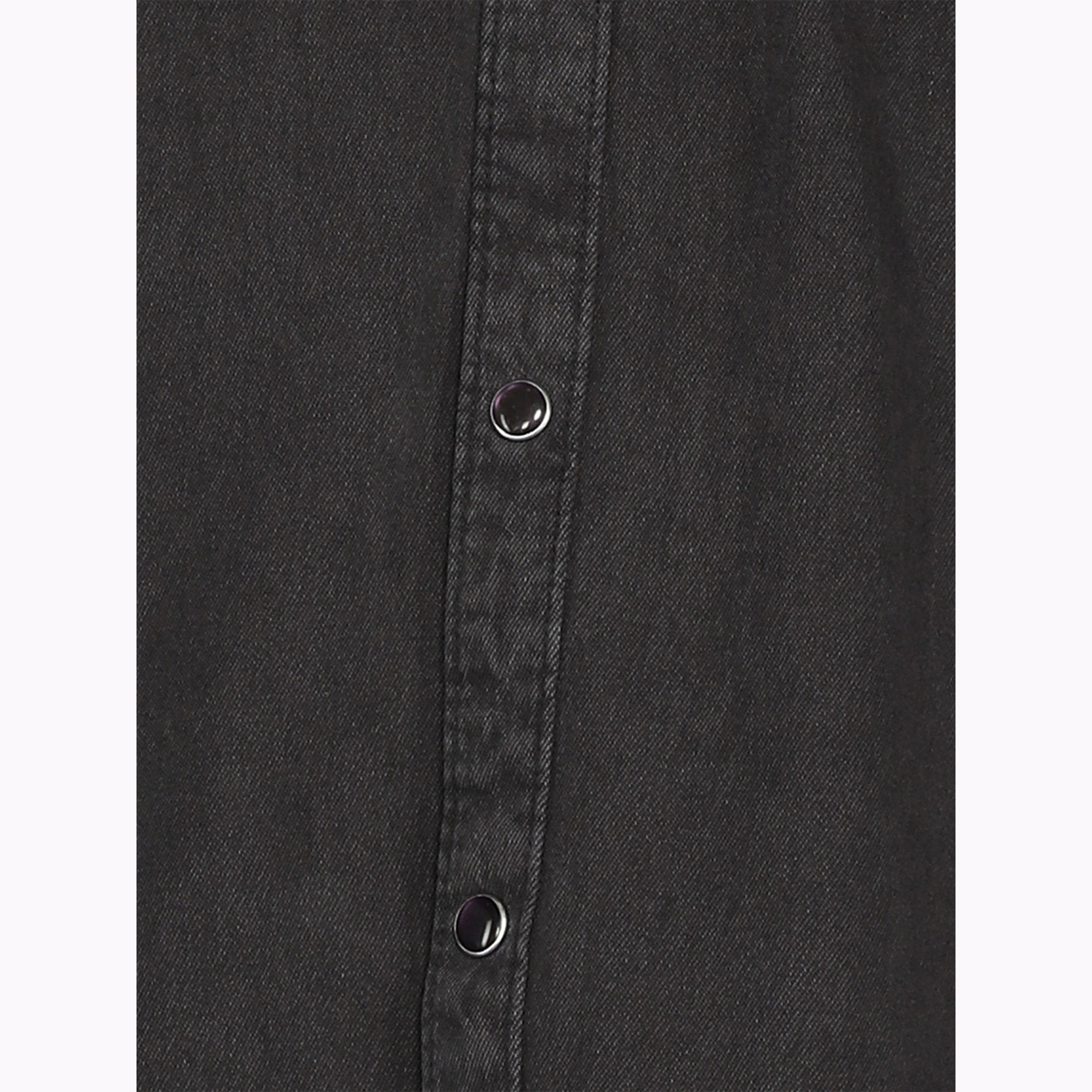 KUONS AVENUE X Styli Men Grey Cotton Twill Shirt-men-clothing-shirts-image-6