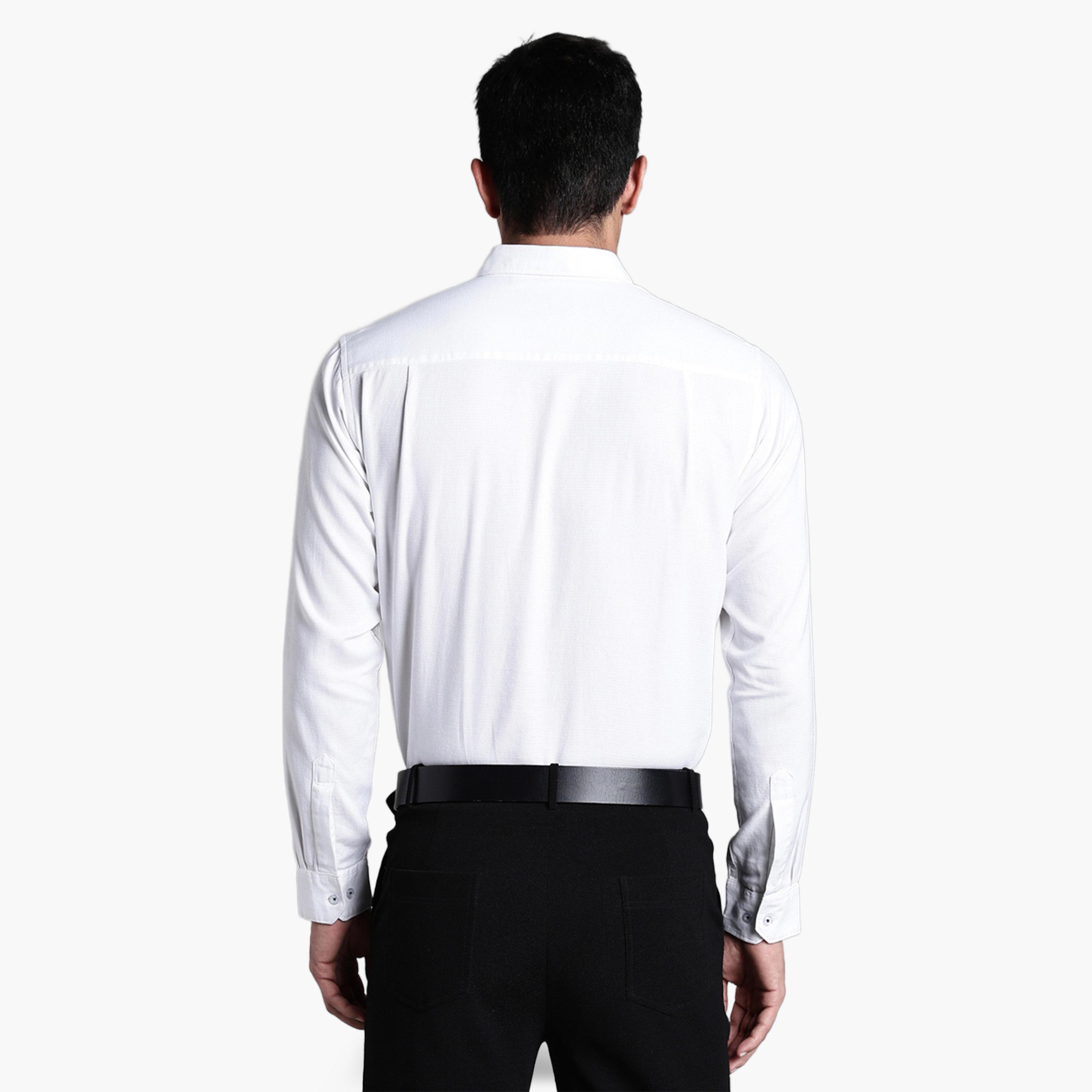 قميص رسمي رجالي أبيض ياقة واسعة-men-clothing-shirts-image-3